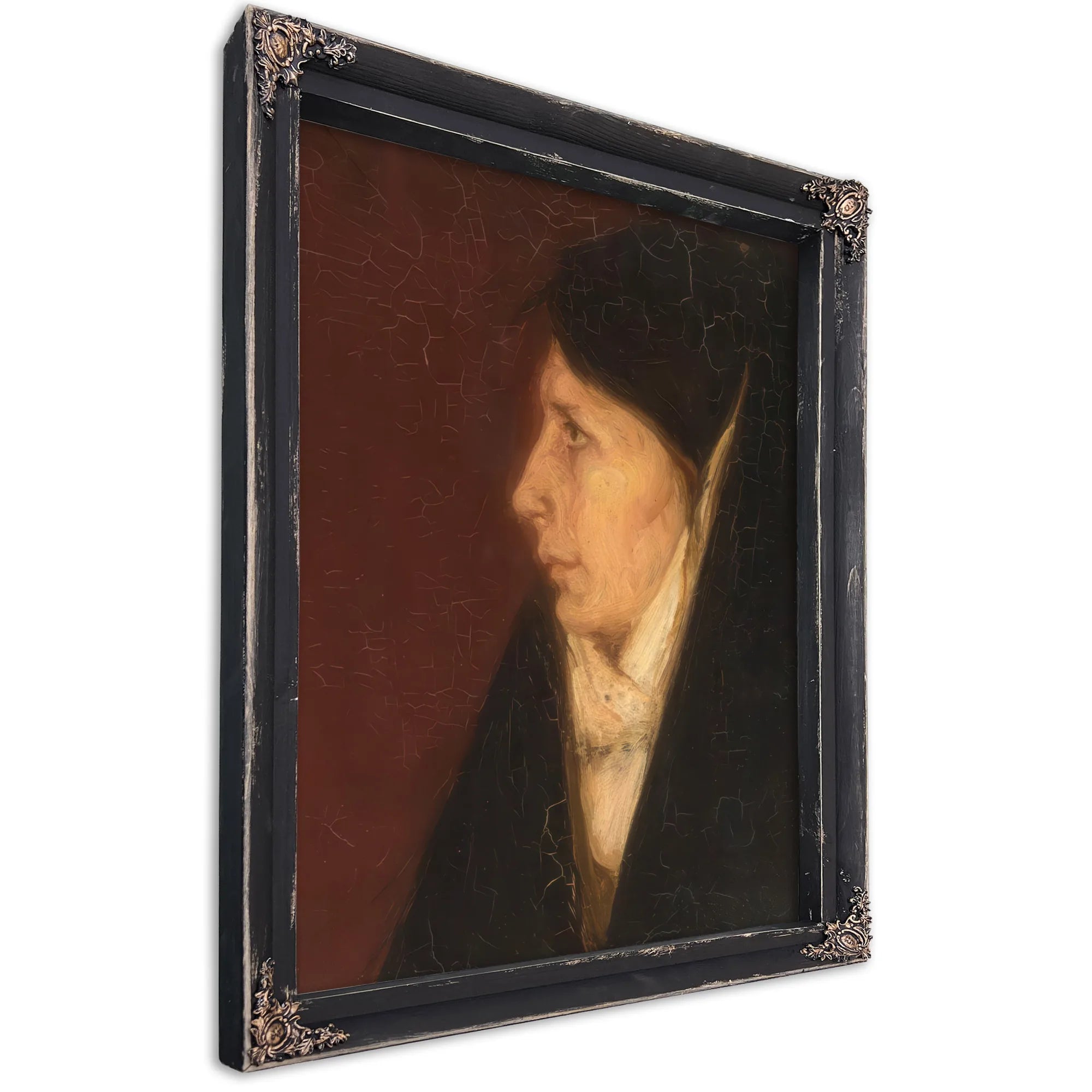 Profile Of A Woman's Head By Henry Ossawa Tanner Fine Art Print