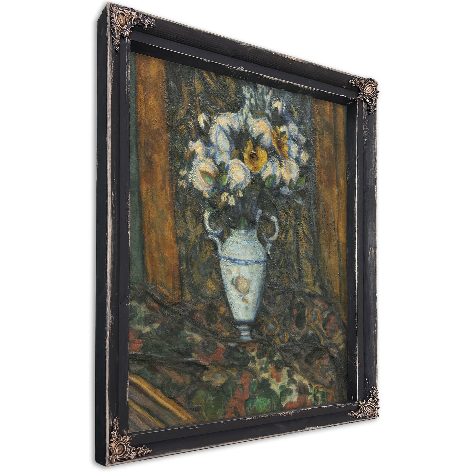 Vase Of Flowers 2 By Paul Cezanne Fine Art Print