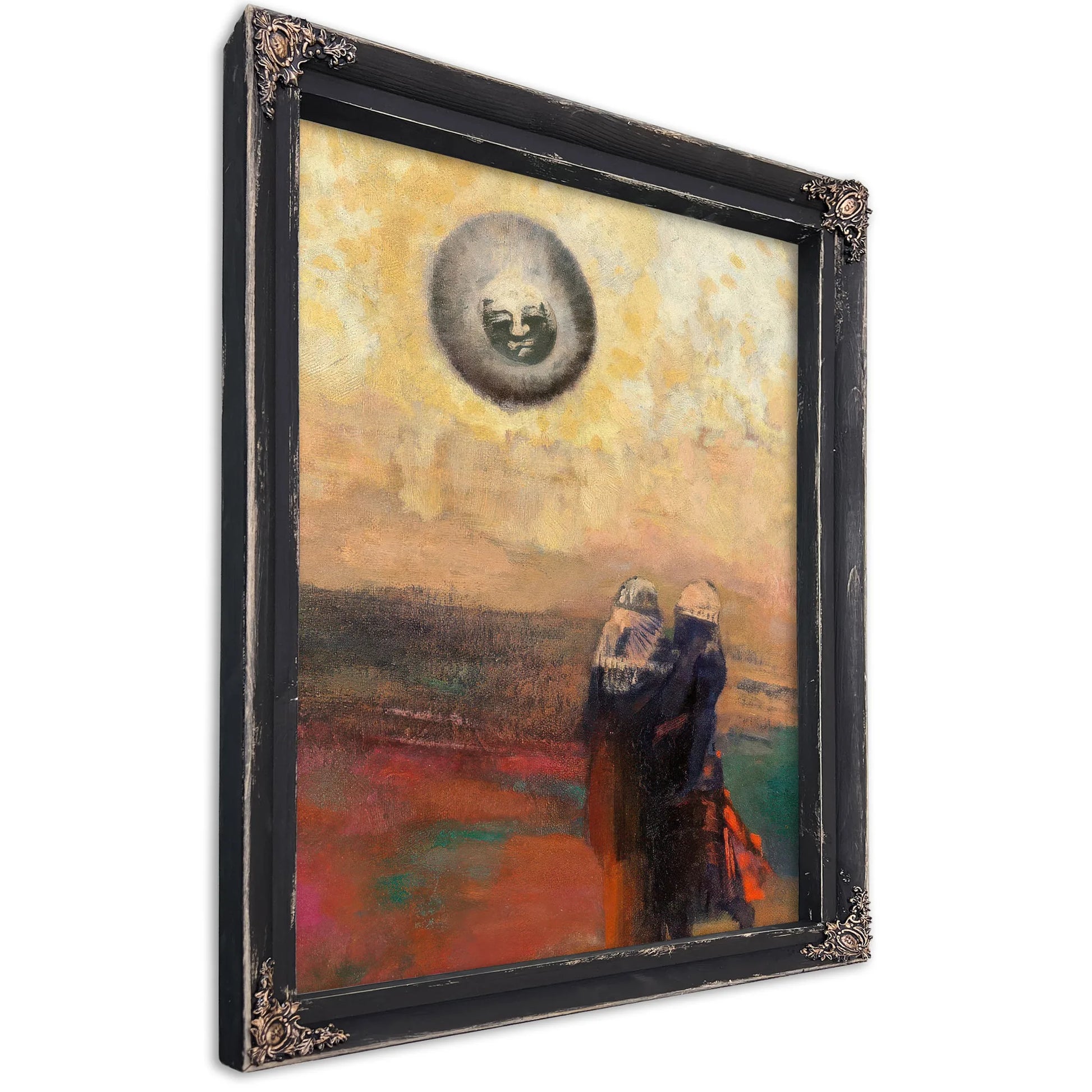 The Black Sun By Odilon Redon Fine Art Print