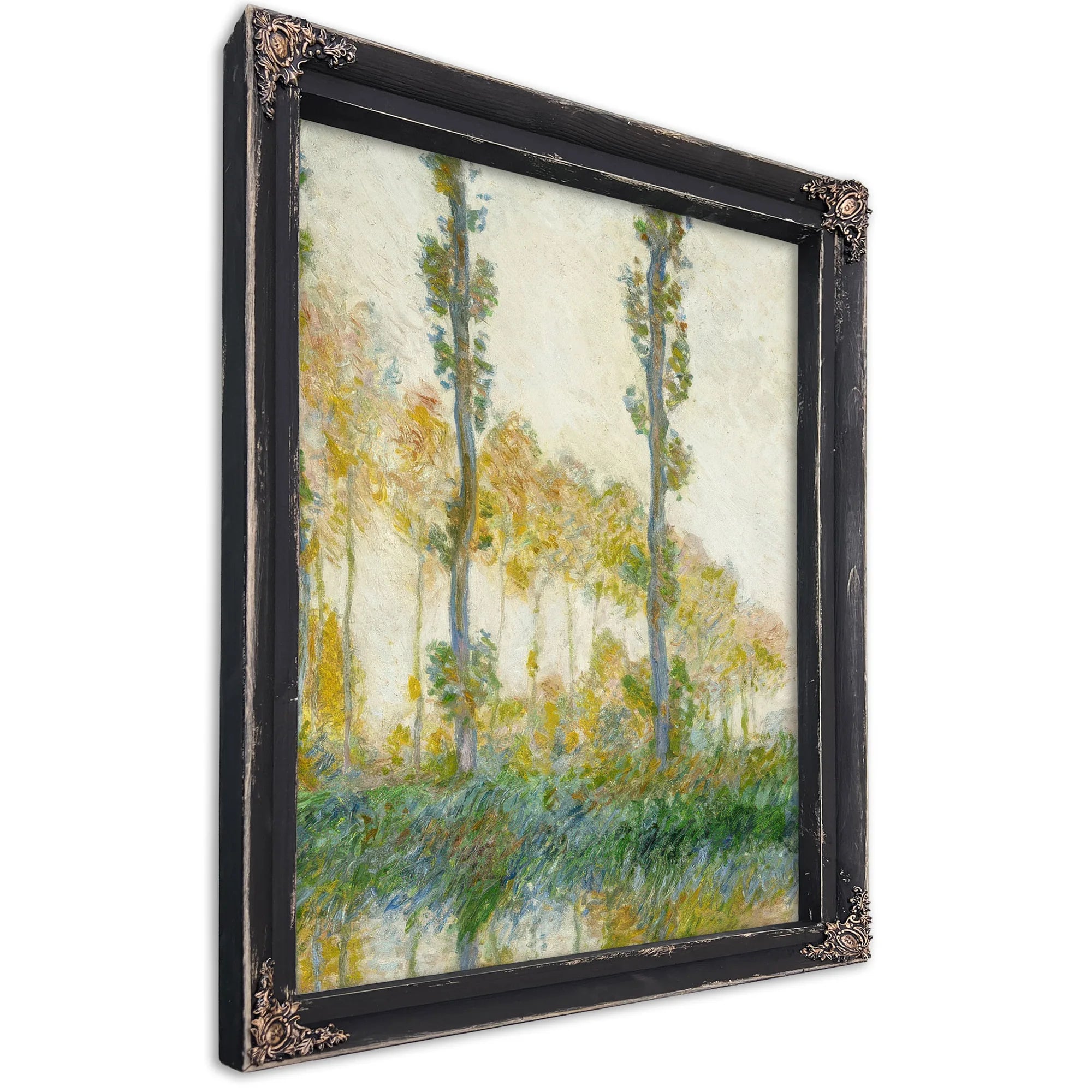 The Three Trees, Autumn By Claude Monet Fine Art Print