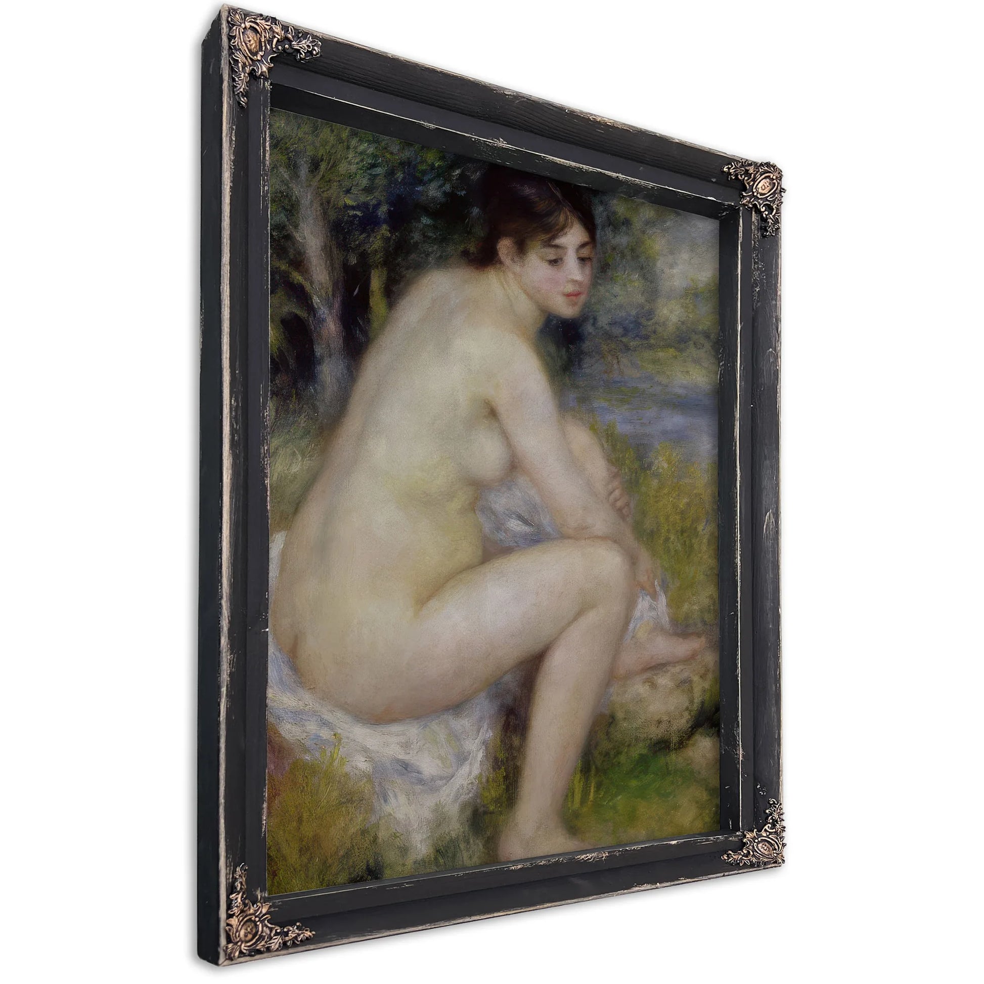 Nude In A Landscape By Pierre Auguste Renoir Fine Art Print