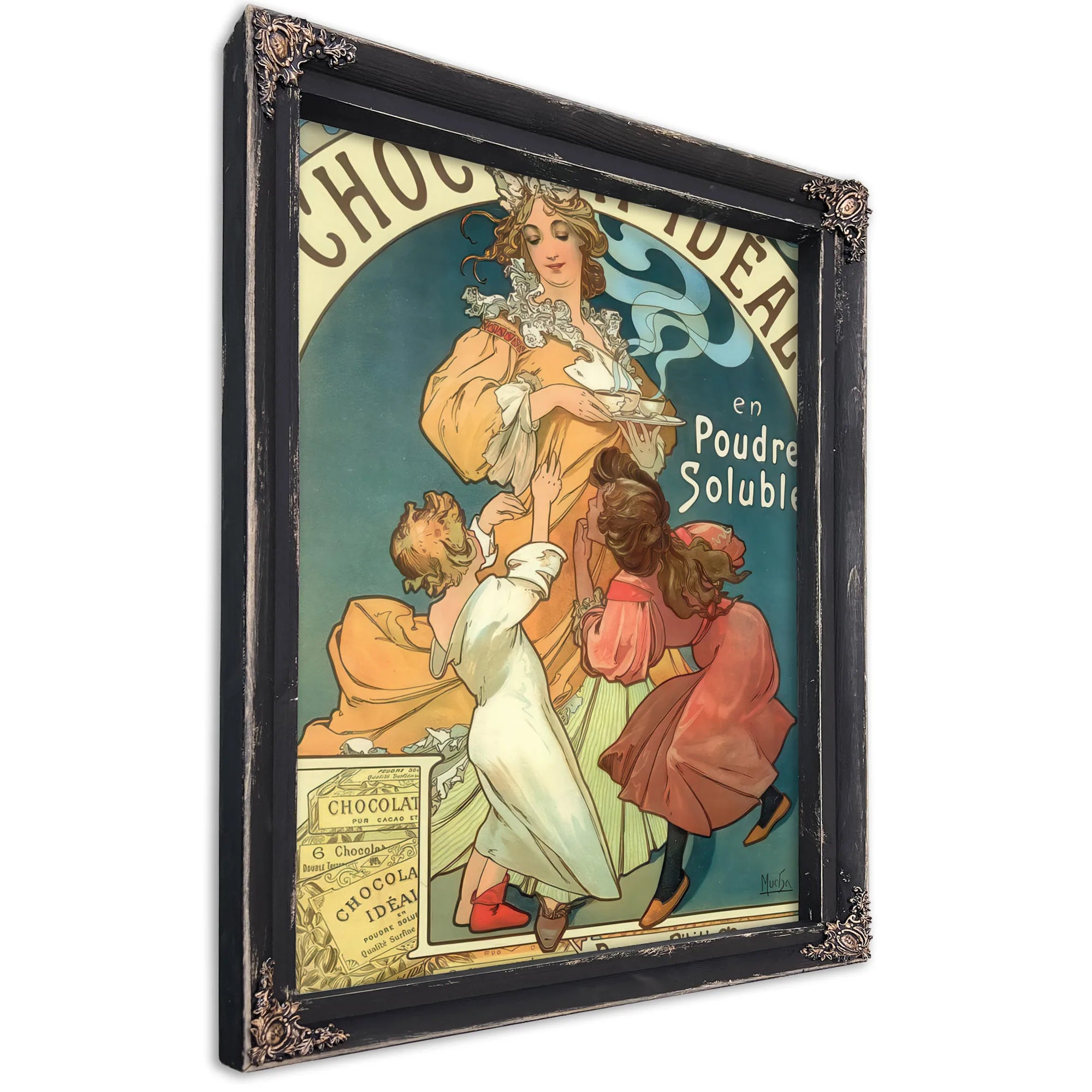 Chocolat Ideal By Alphonse Mucha Fine Art Print