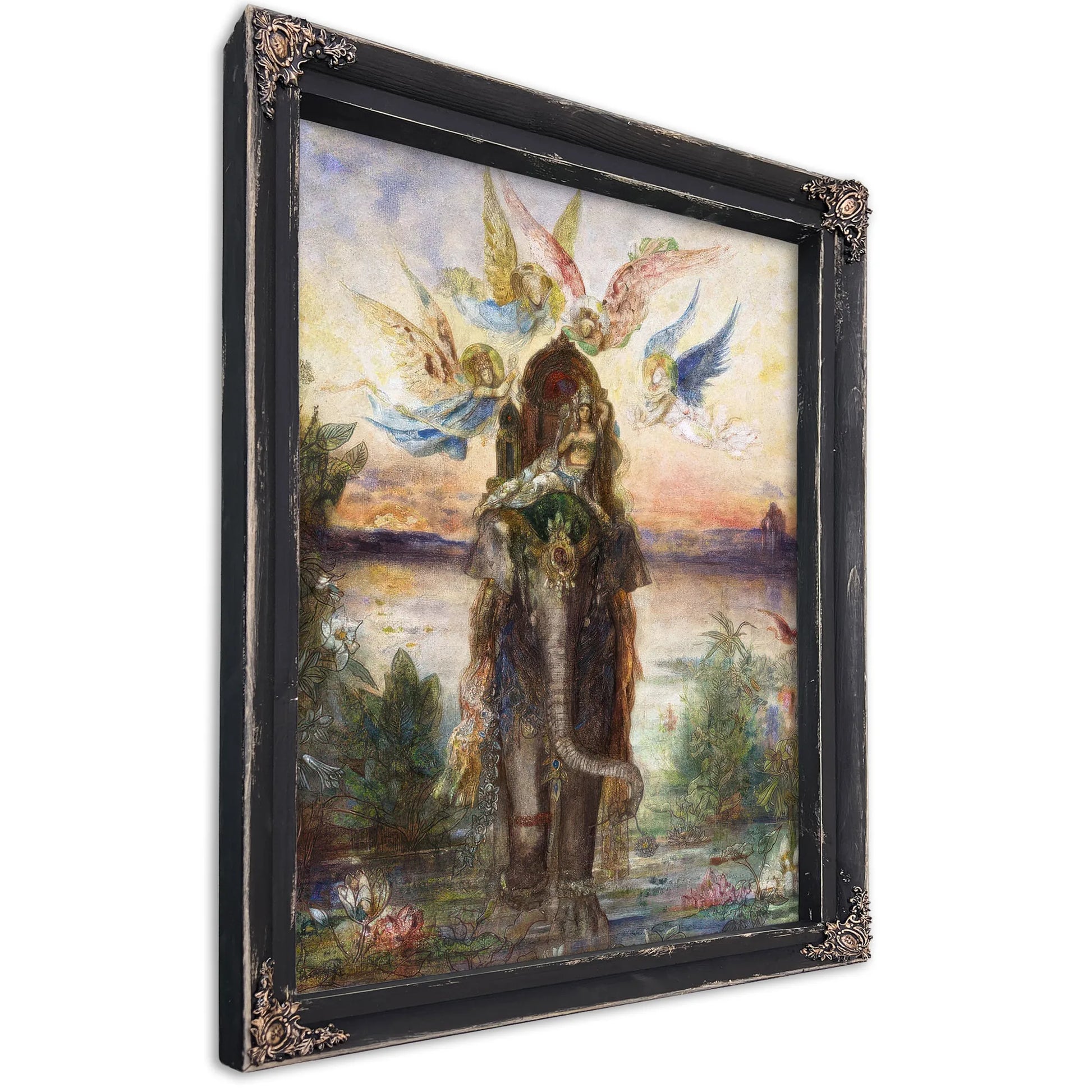 The Sacred Elephant Peri 1882 By Gustave Moreau Fine Art Print