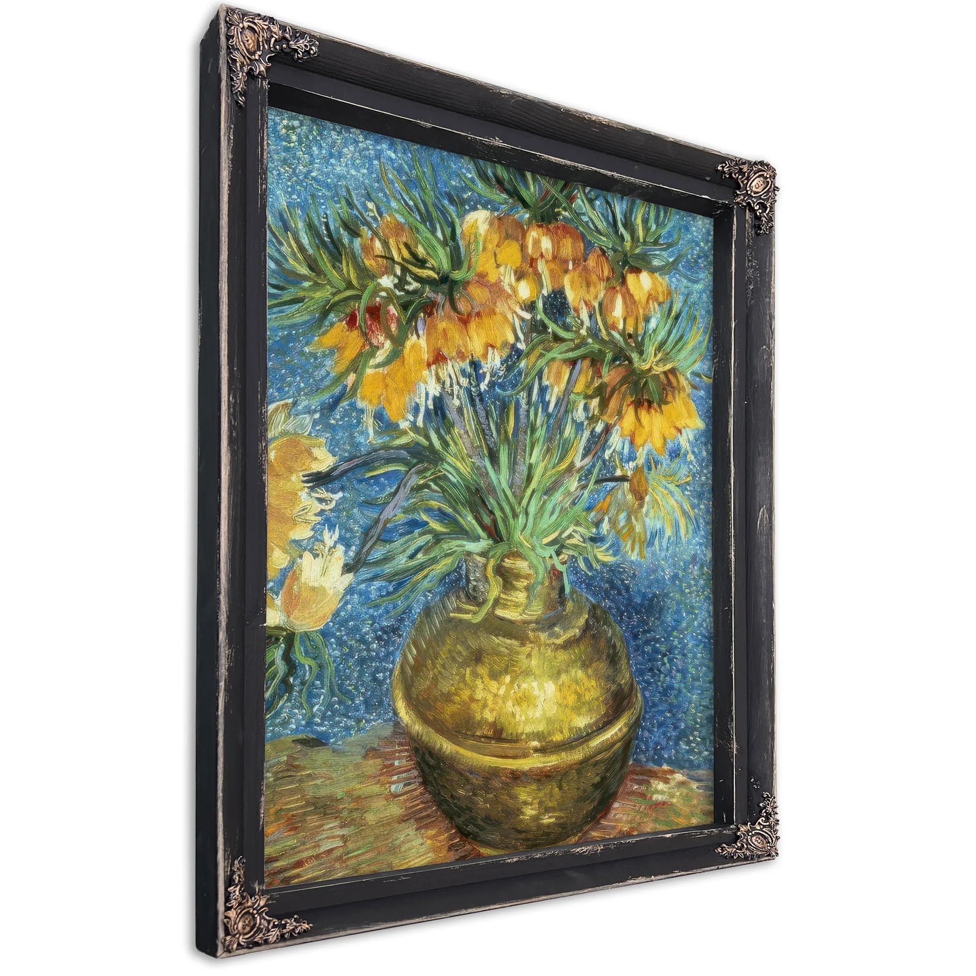 Crown Imperial Fritillaries In A Copper Vase By Vincent Van Gogh Fine Art Print