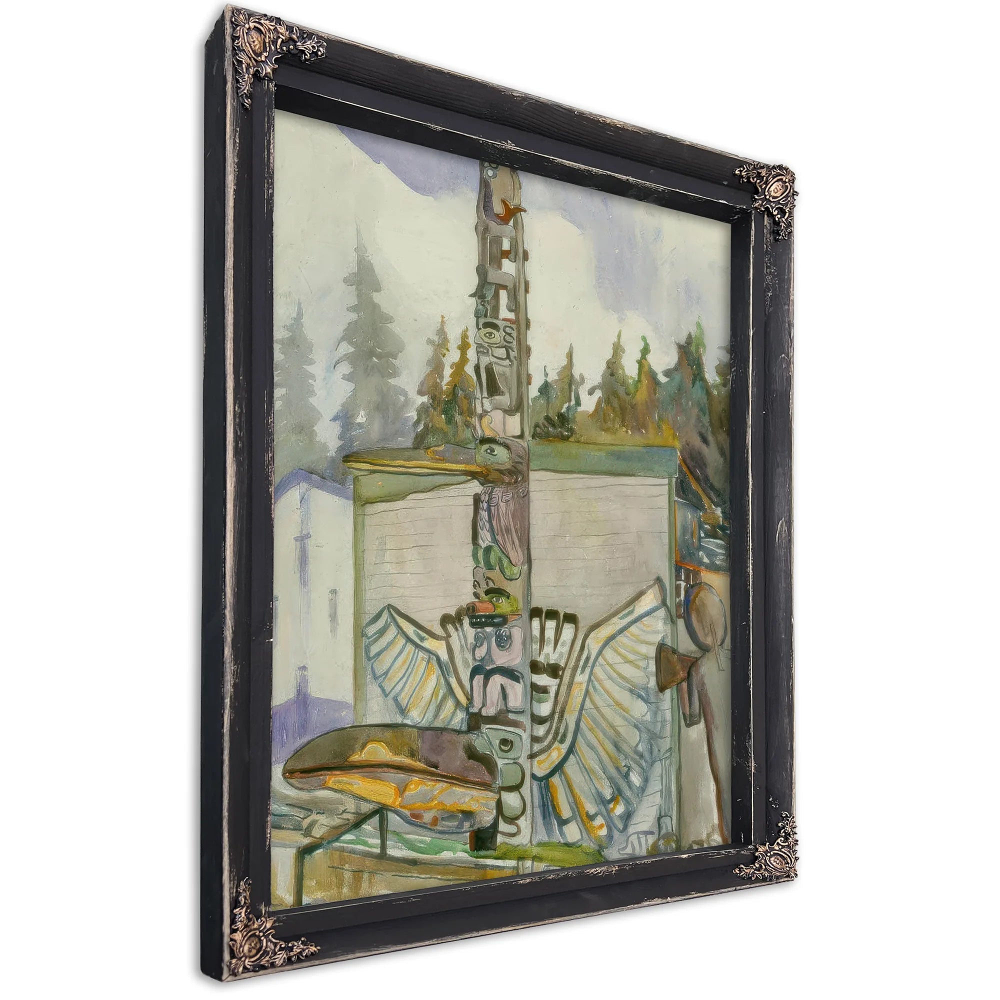 Alert Bay 1910 By Emily Carr Fine Art Print