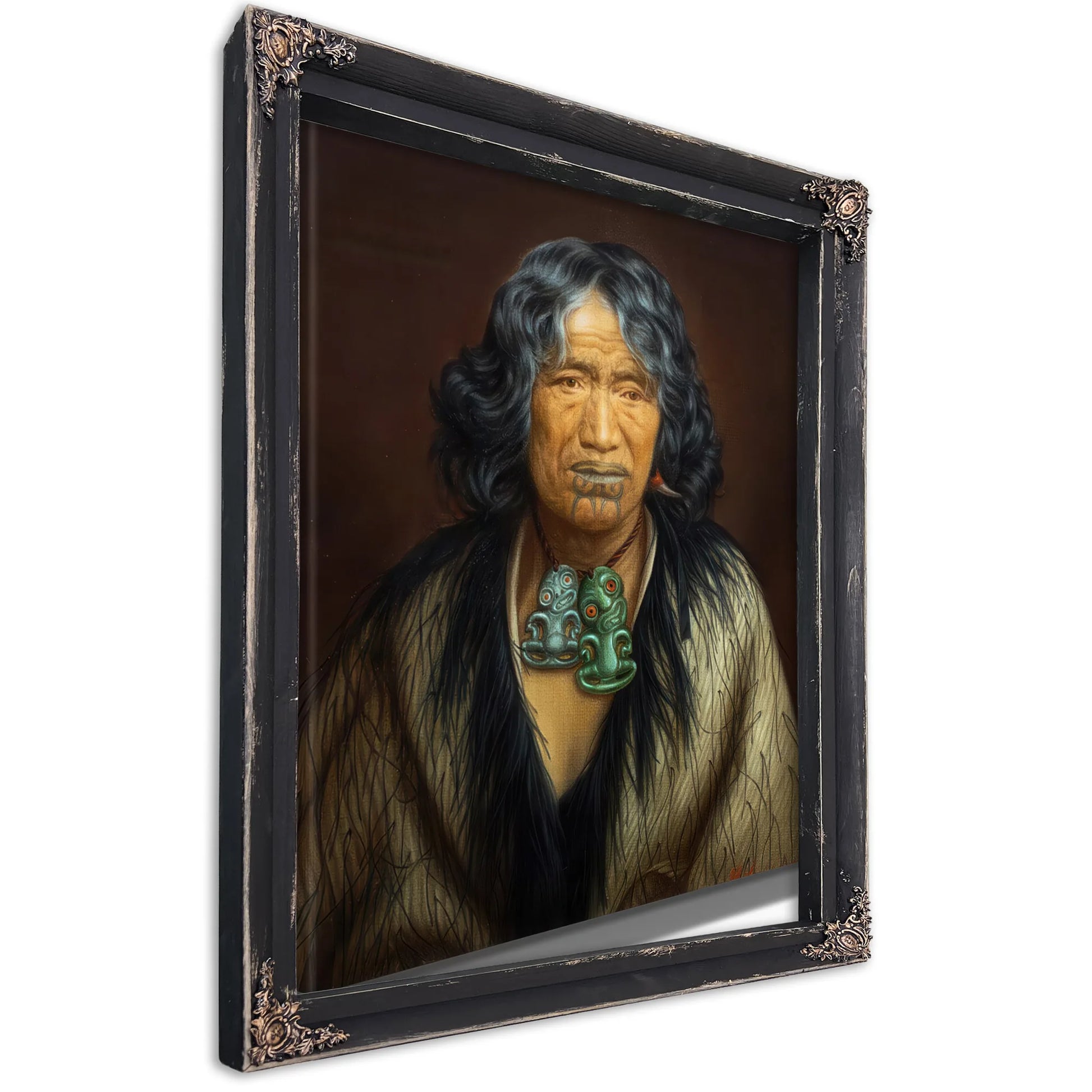 Kuinioroa Daughter Of Rangi Kopinga 1880 By Gottfried Lindauer Fine Art Print