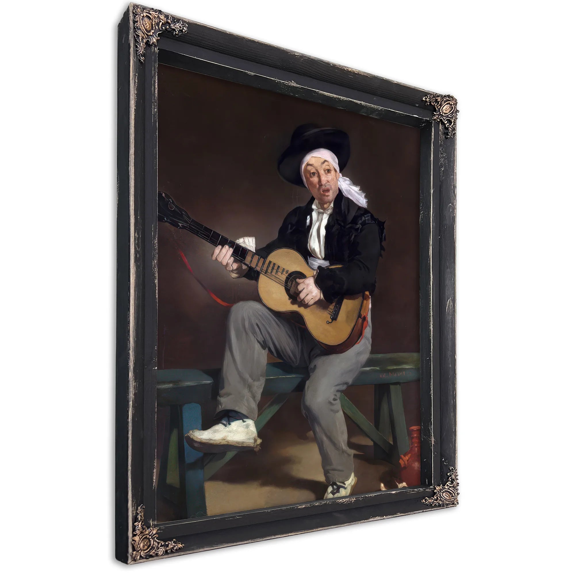 The Spanish Singer By Edouard Manet Fine Art Print