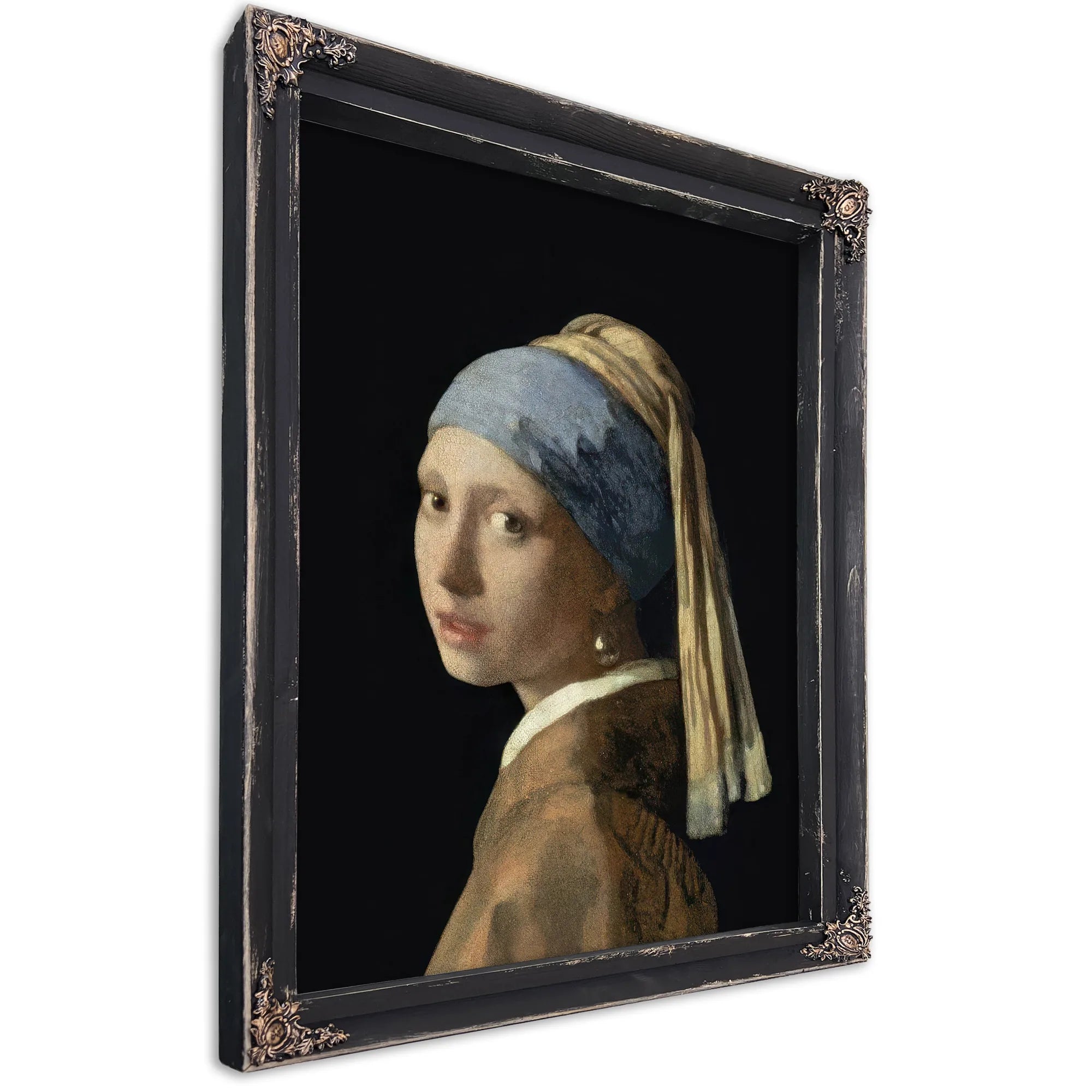 Girl With A Pearl Earring By Johannes Vermeer Fine Art Print