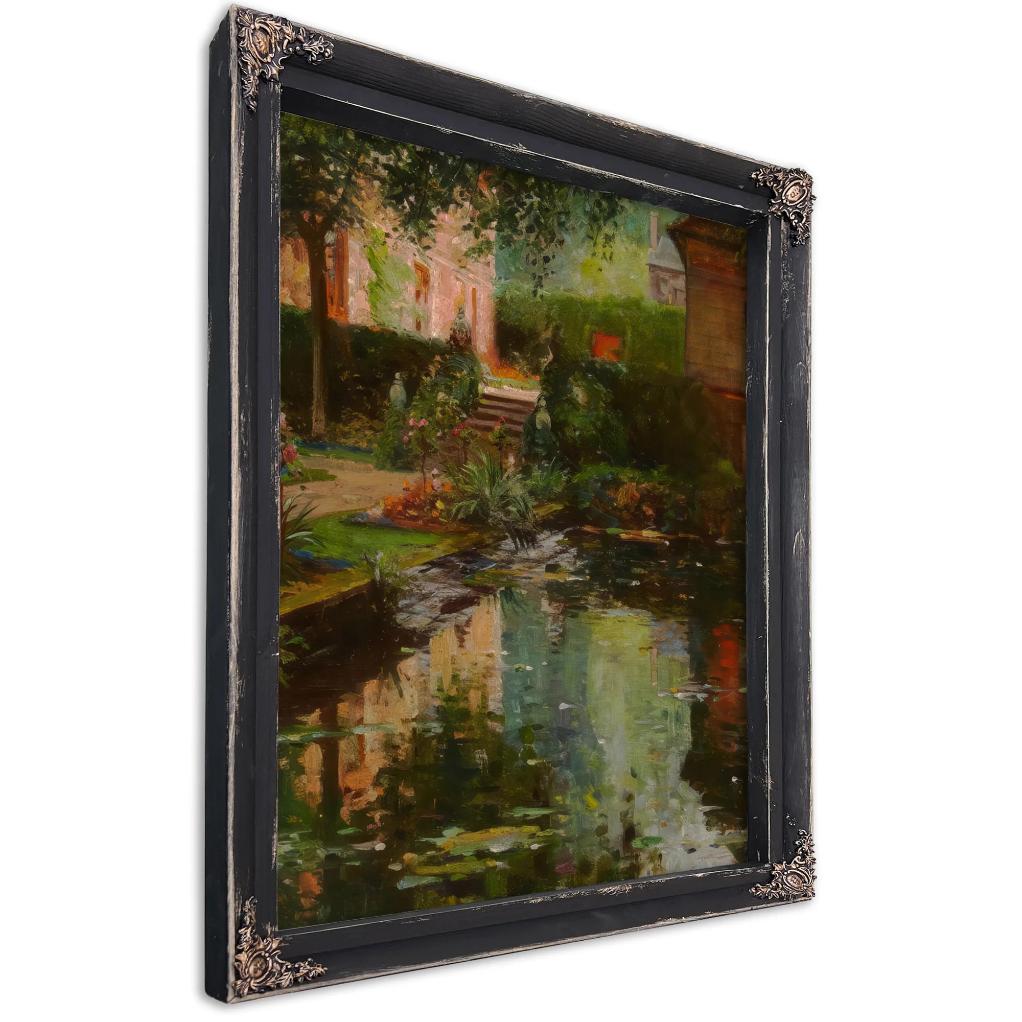 A Villa In Paris By Louis Aston Knight Fine Art Print
