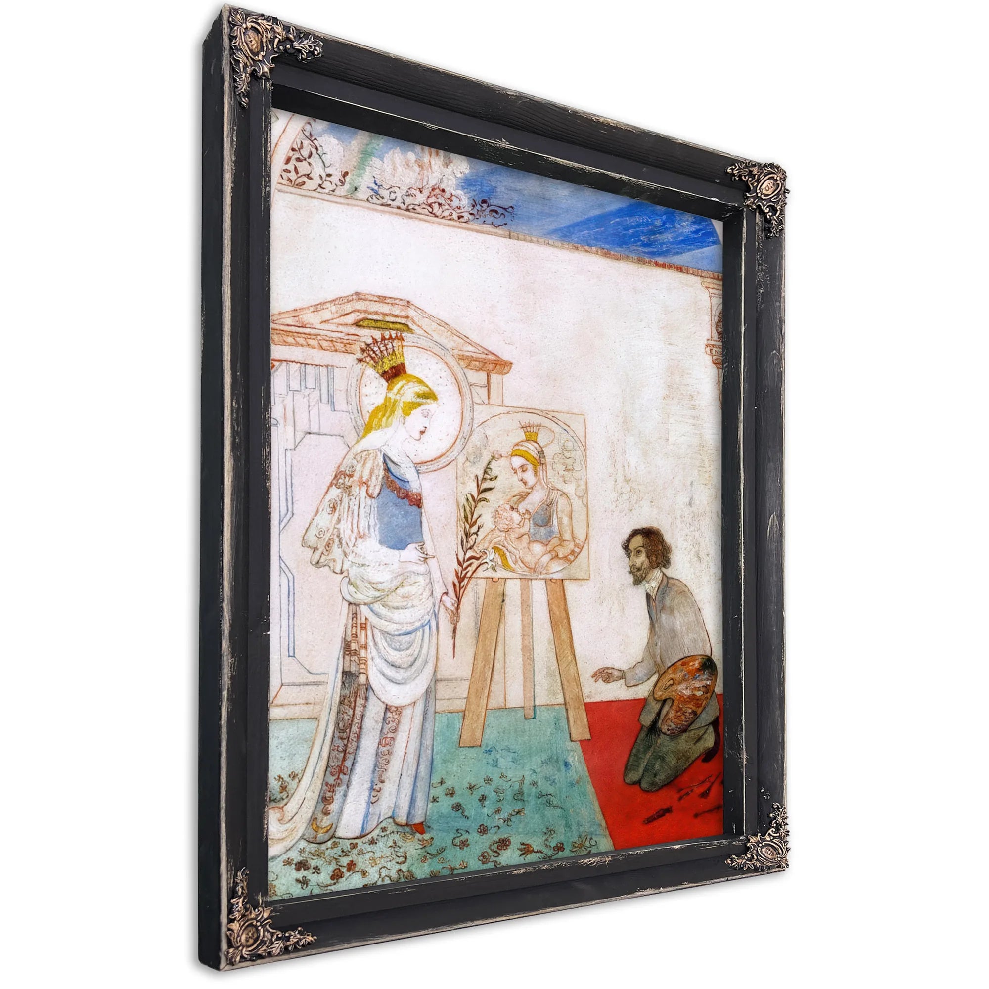 The Virgin Of Consolation By James Ensor Fine Art Print