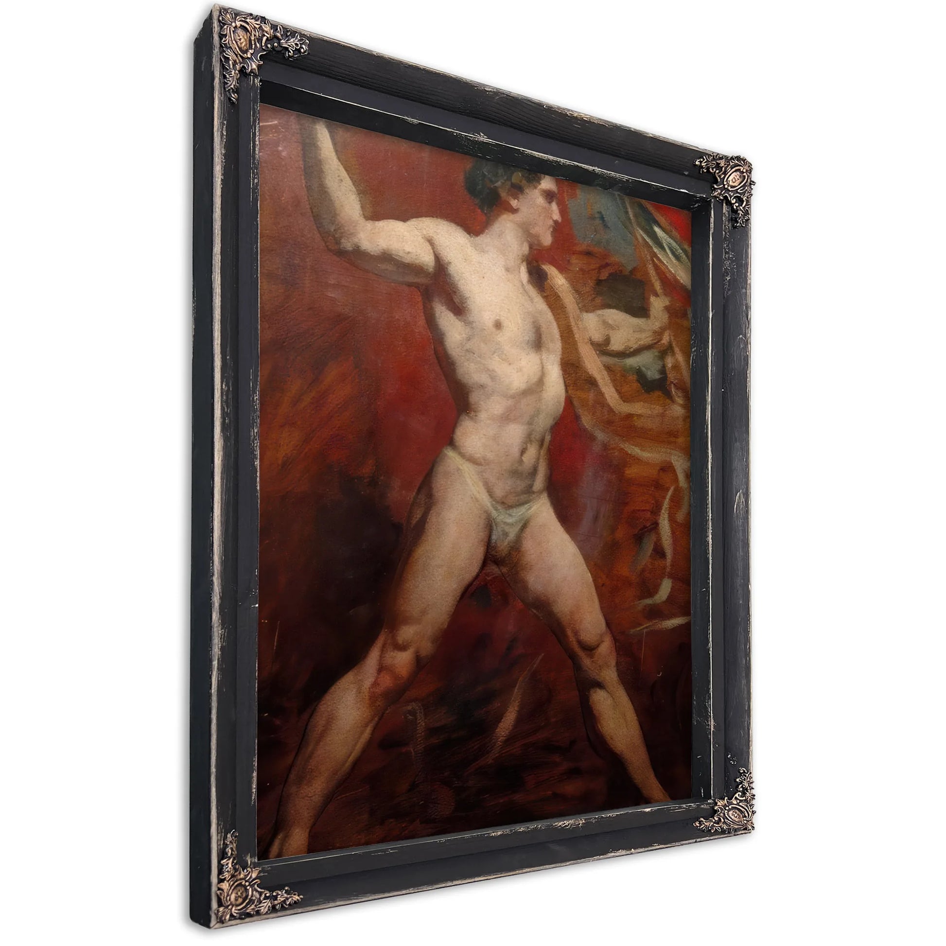 Standing Male Nude 2 By William Etty Fine Art Print