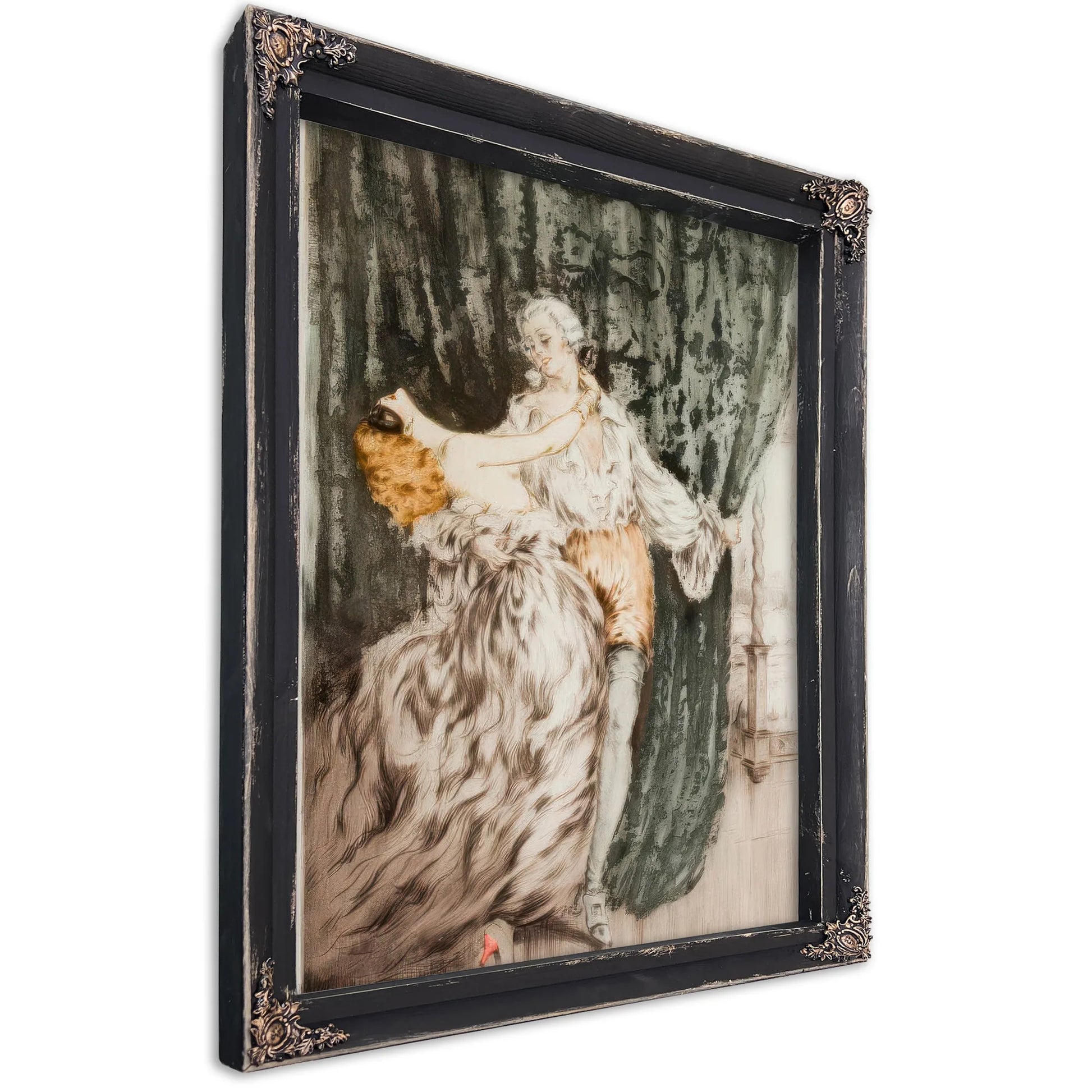 Masquerade 1928 By Louis Icart Fine Art Print