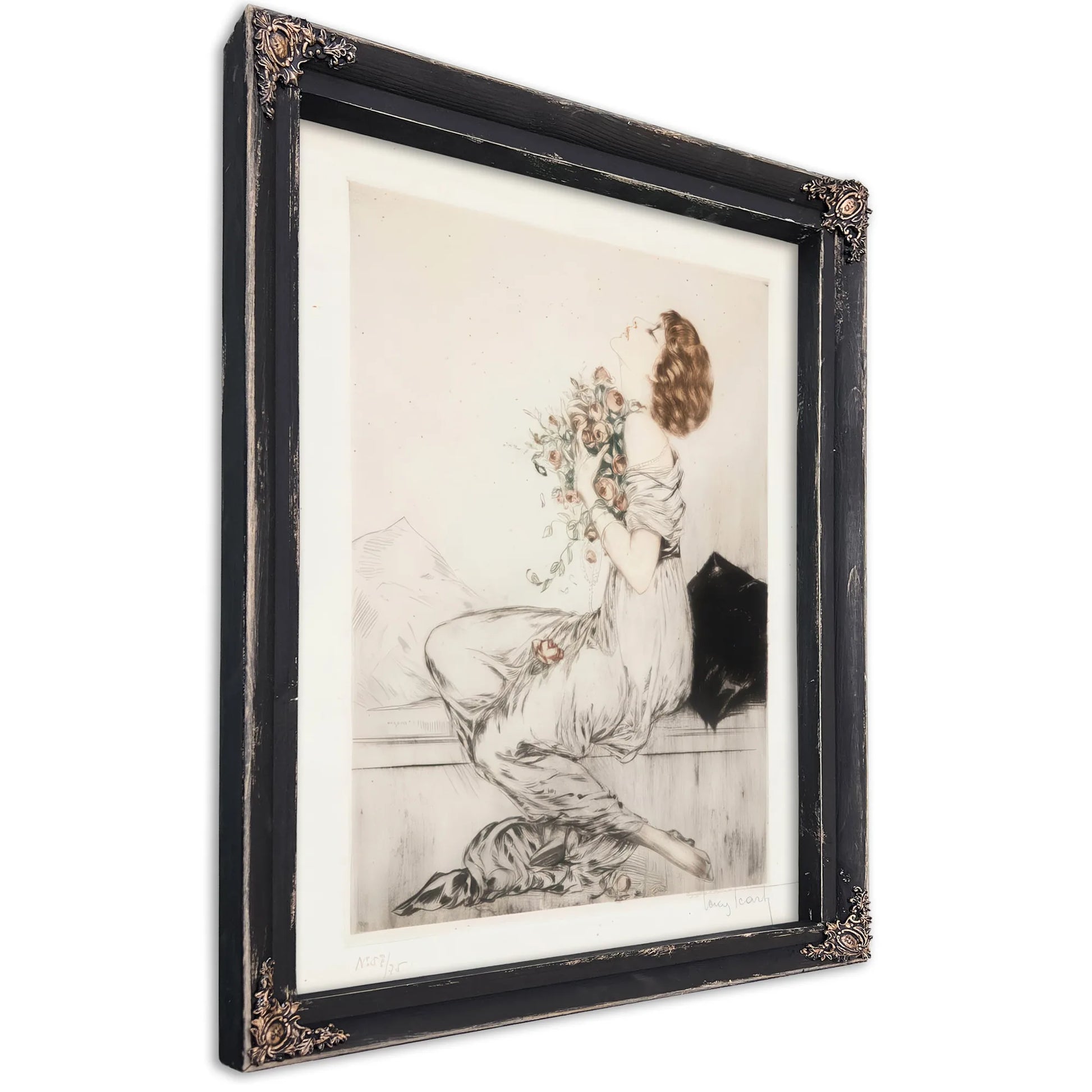 Rapture Circa 1913 By Louis Icart Fine Art Print