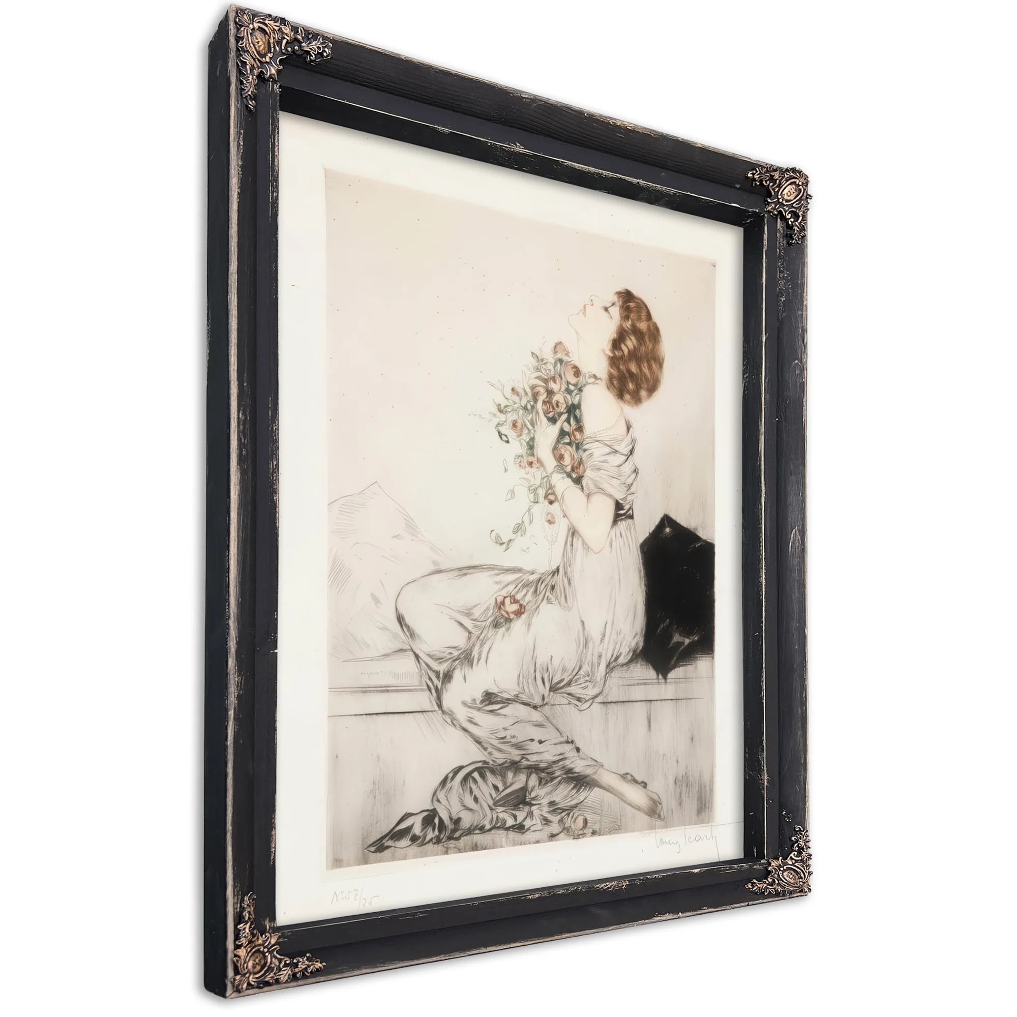 Rapture Circa 1913 By Louis Icart Fine Art Print