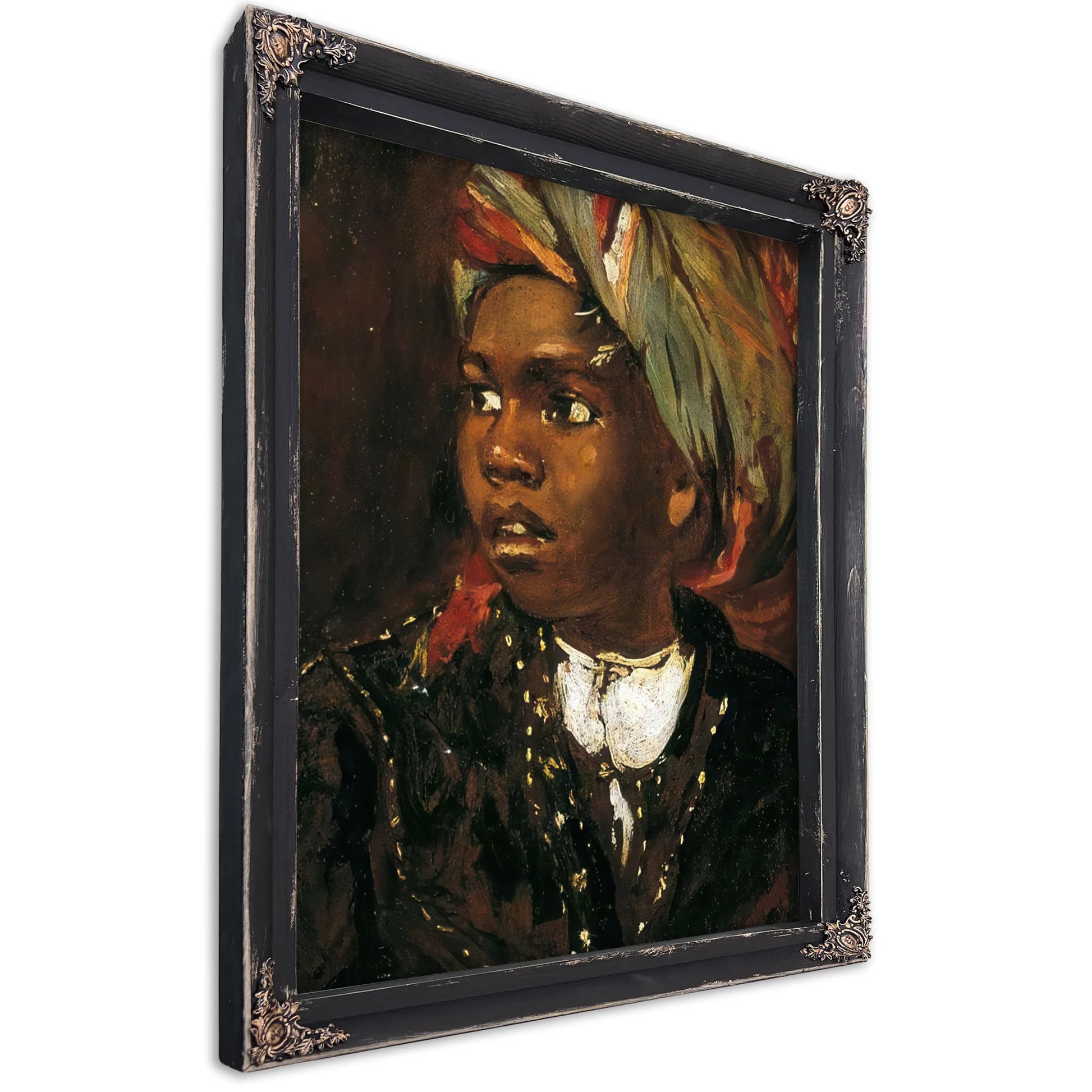 Study Of A Black Boy By William Etty Fine Art Print