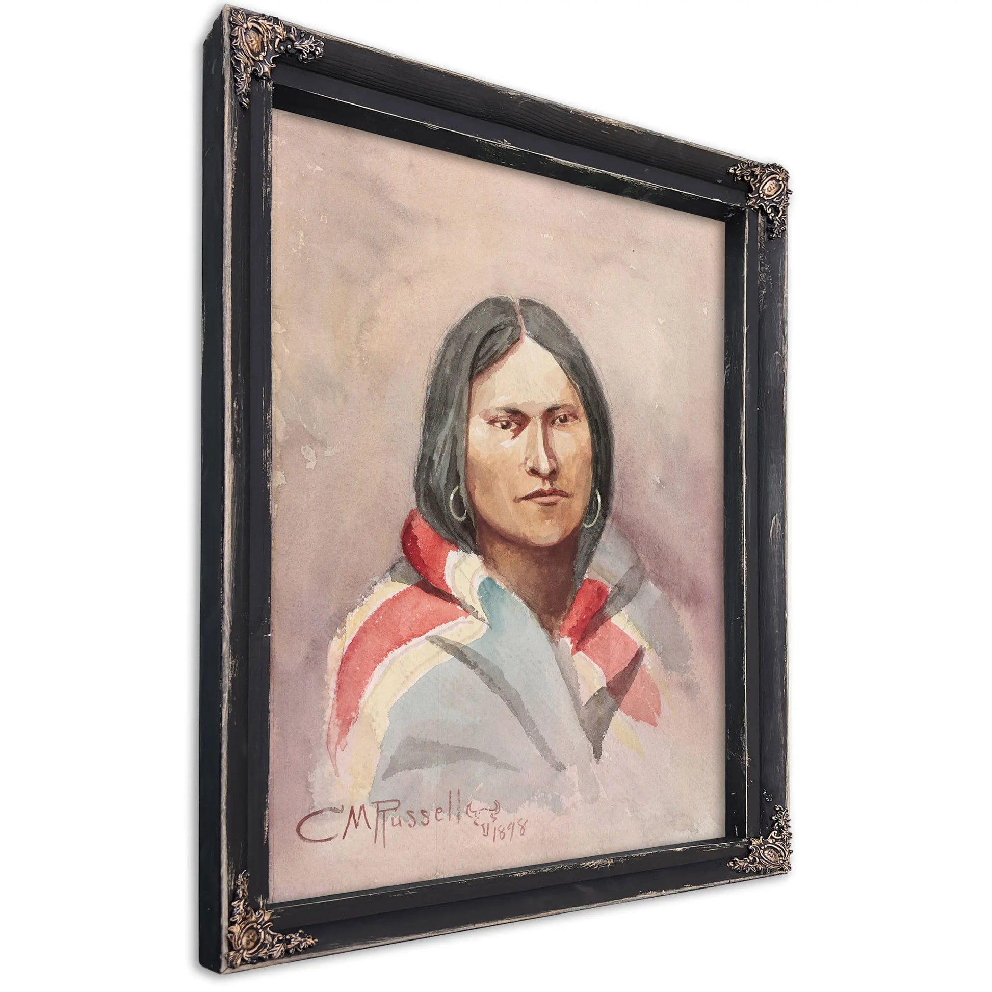Indian Woman by Charles Marion Russell