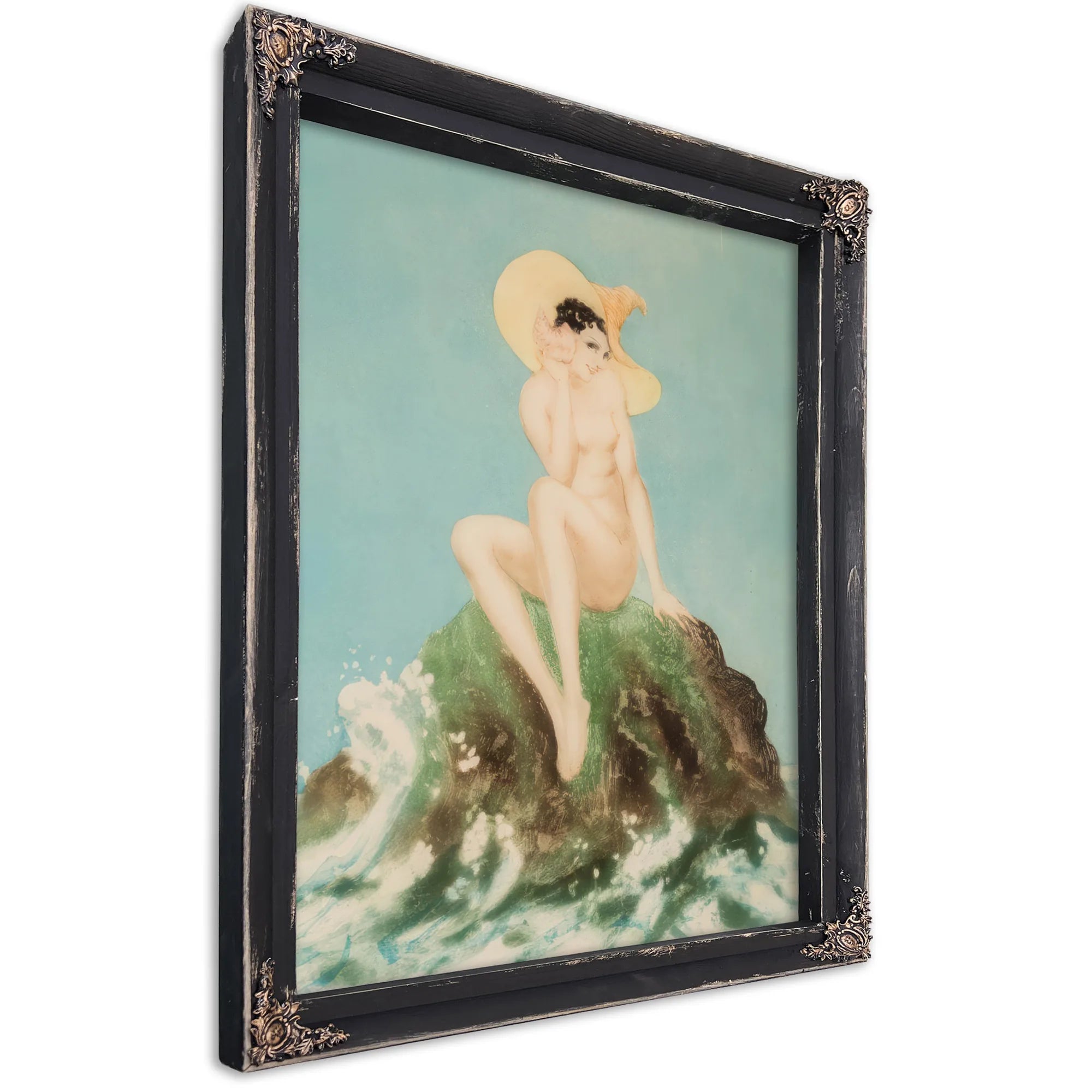 Le Coquillage 1936 By Louis Icart Fine Art Print
