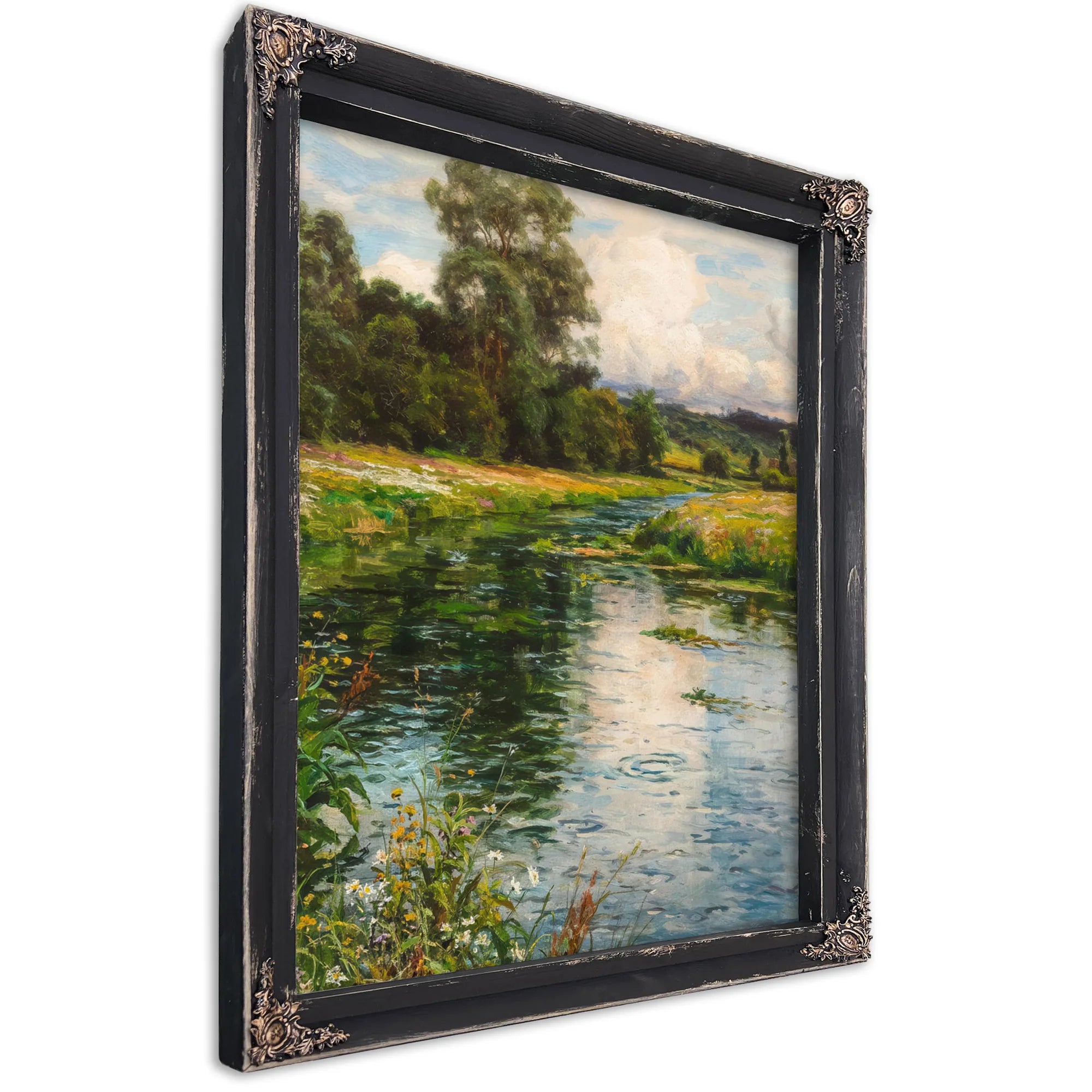 A Quiet Afternoon By Louis Aston Knight Fine Art Print