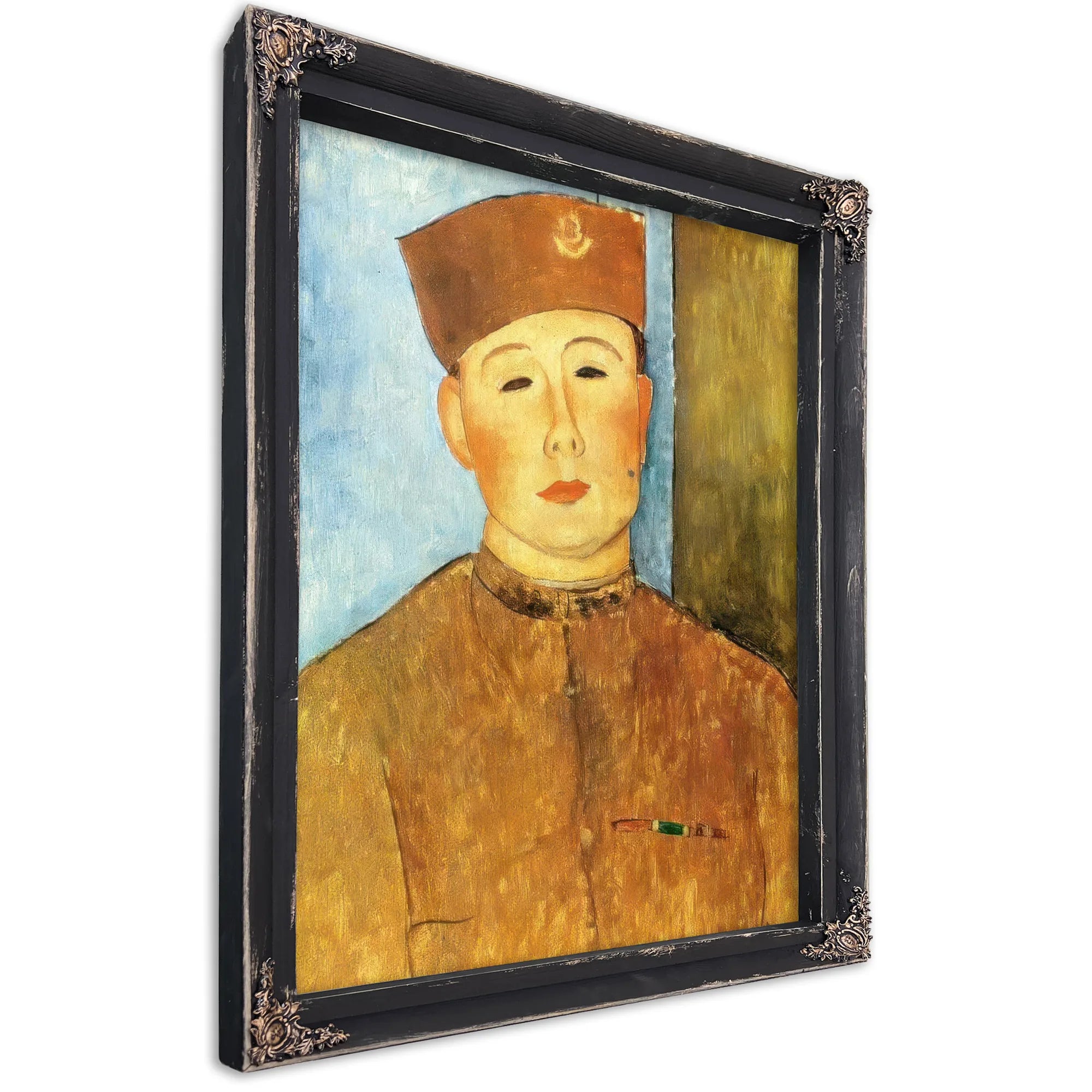 The Zouave 1918 By Amedeo Modigliani Fine Art Print