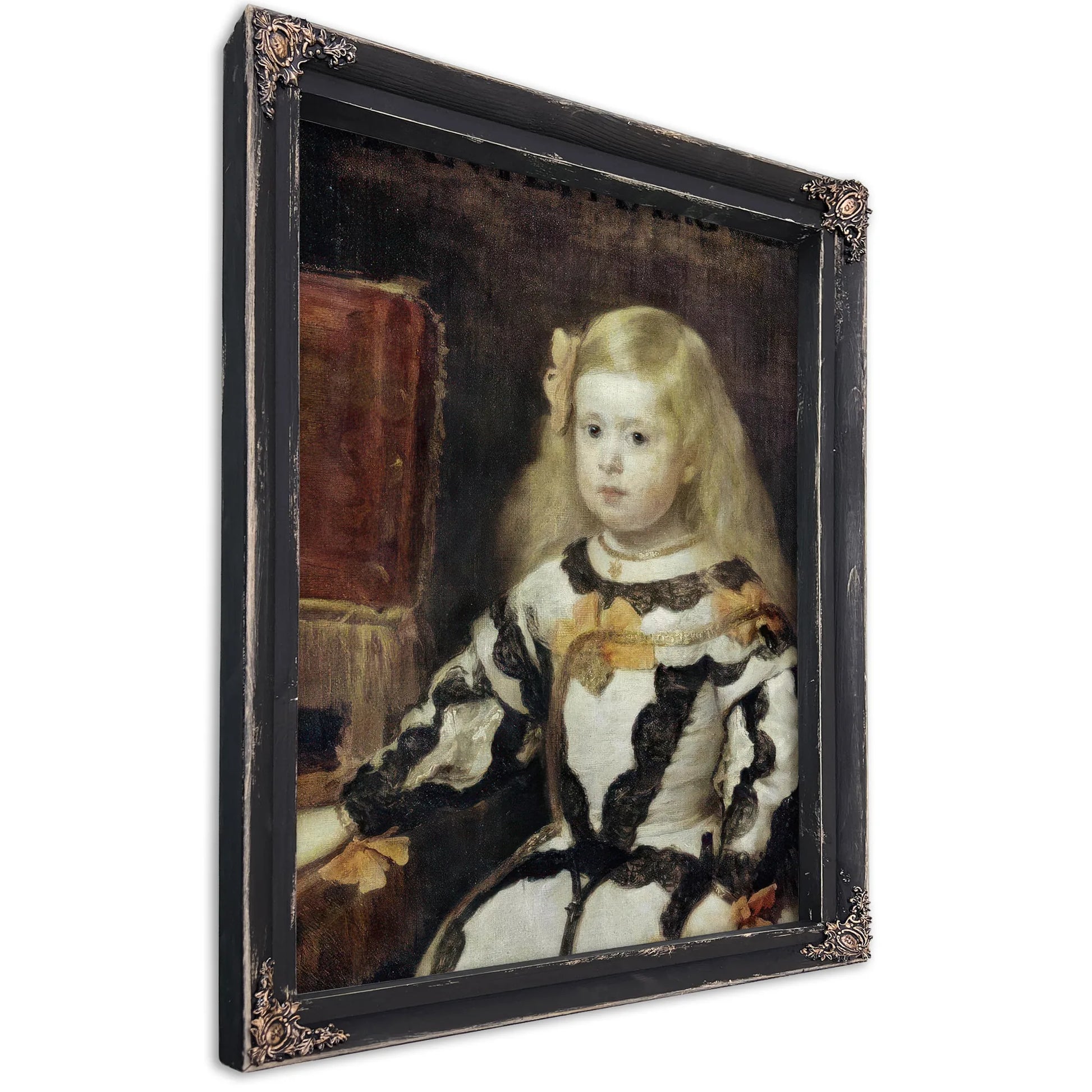 Portrait Of The Infanta Margarita By Diego Velazquez Fine Art Print