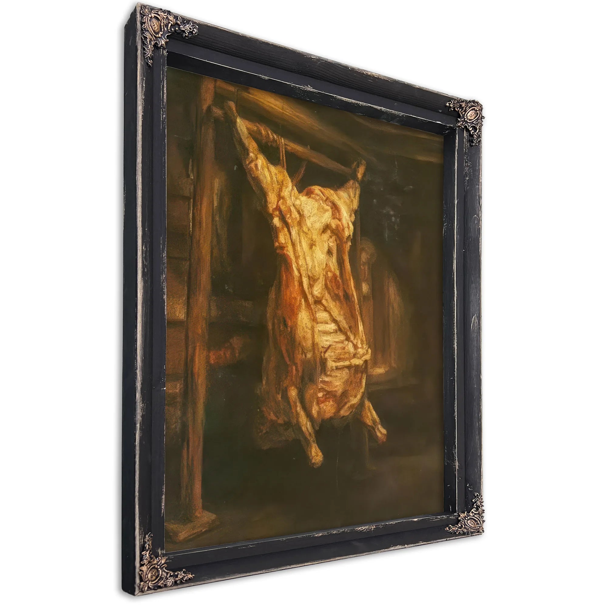 The Slaughtered Ox 1655 By Rembrandt Fine Art Print