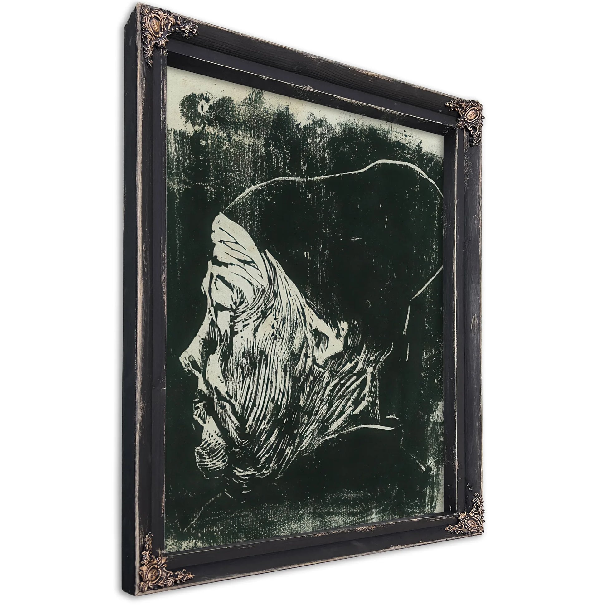 Jolster Woman With Hood By Nicolai Astrup Fine Art Print
