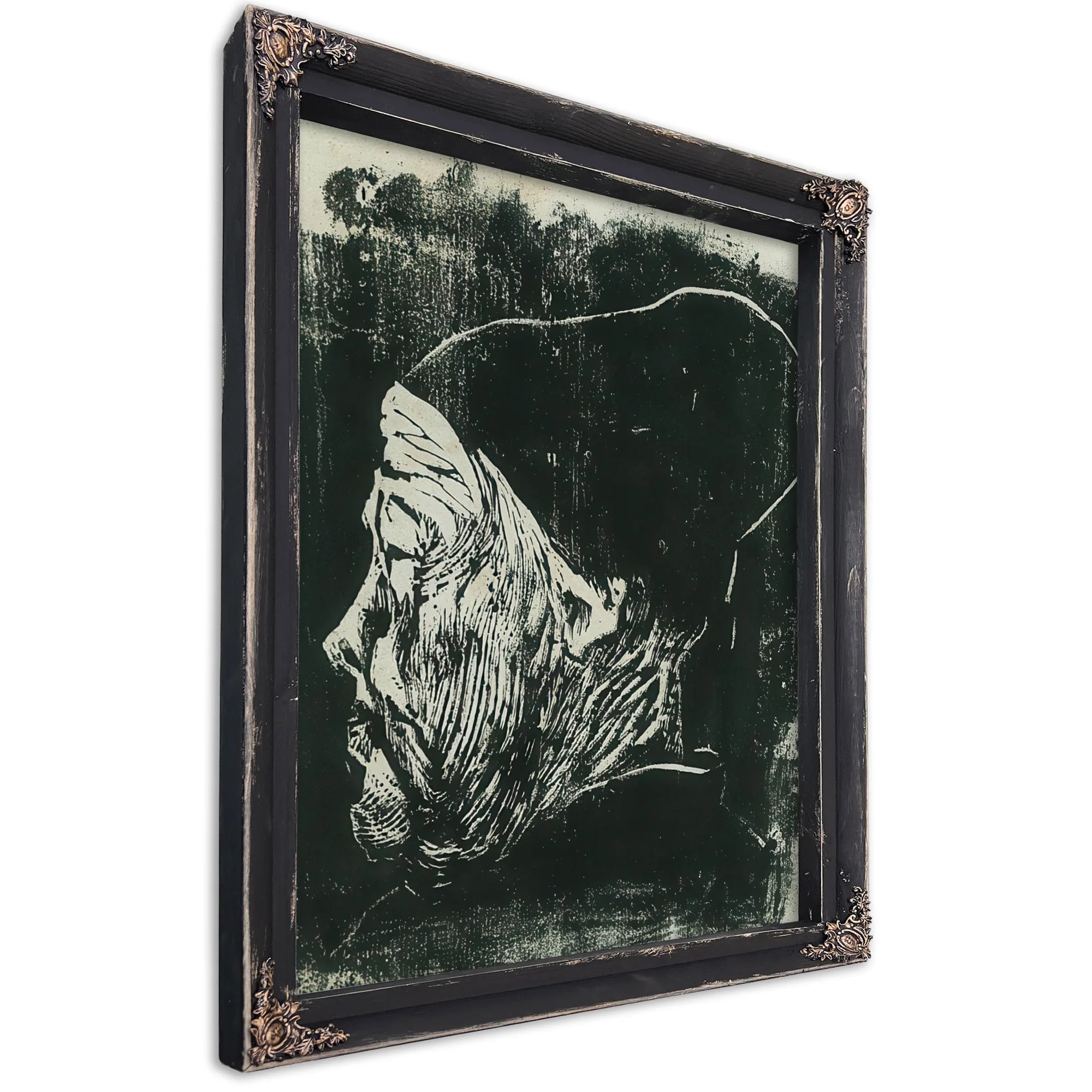 Jolster Woman With Hood By Nicolai Astrup Fine Art Print