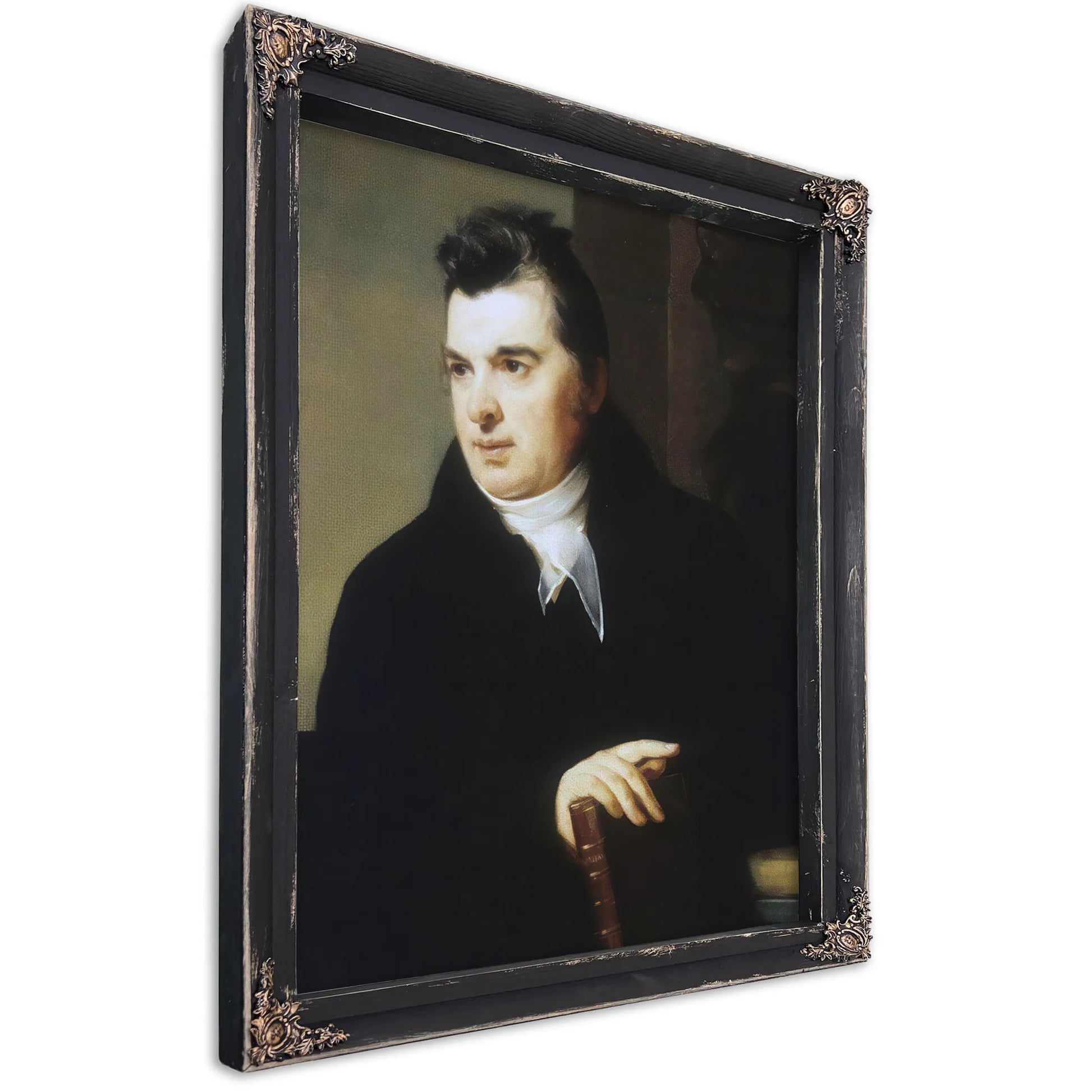 Portrait Of David Hosack, M.D. By Thomas Sully Fine Art Print