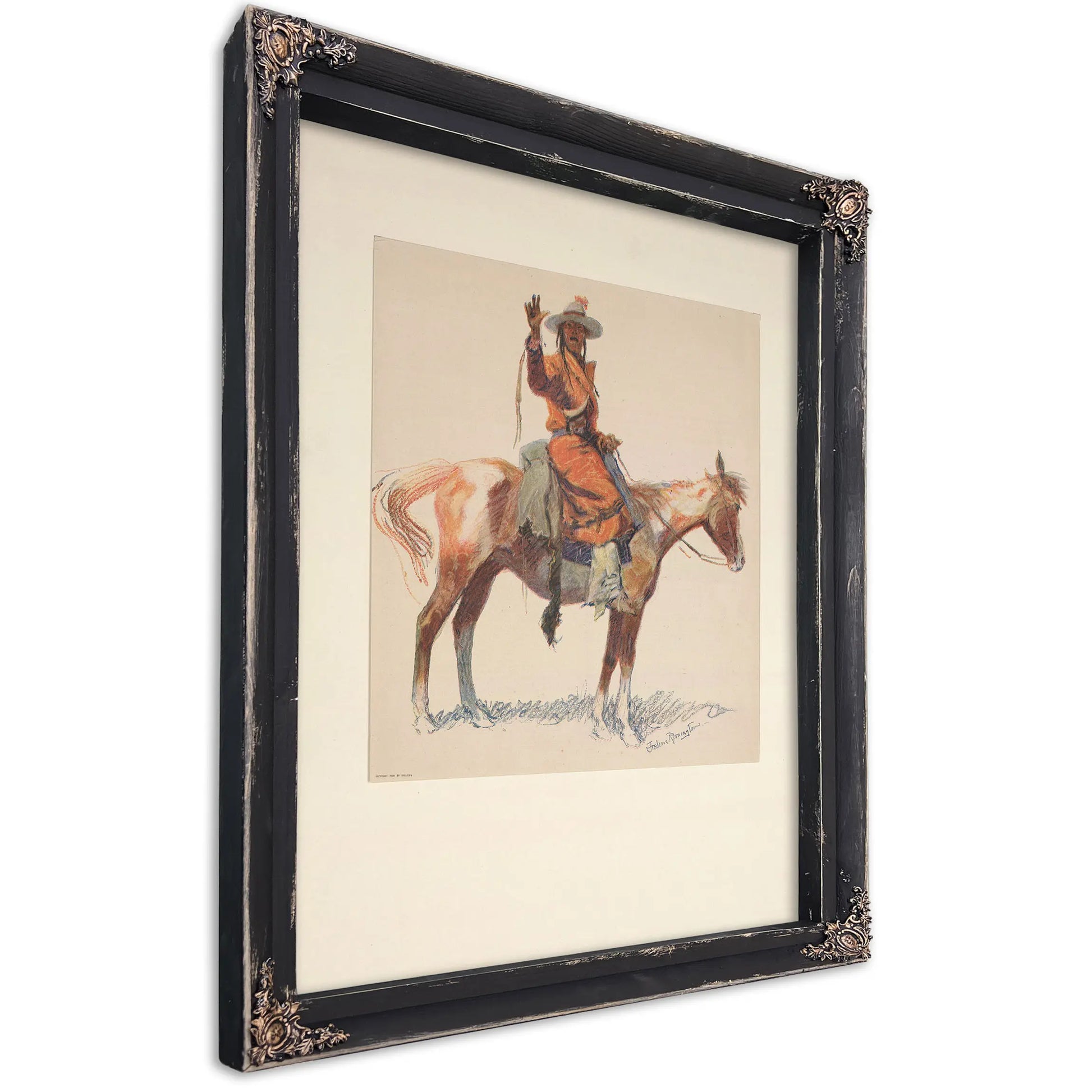 An Apache Scout by Frederic Remington