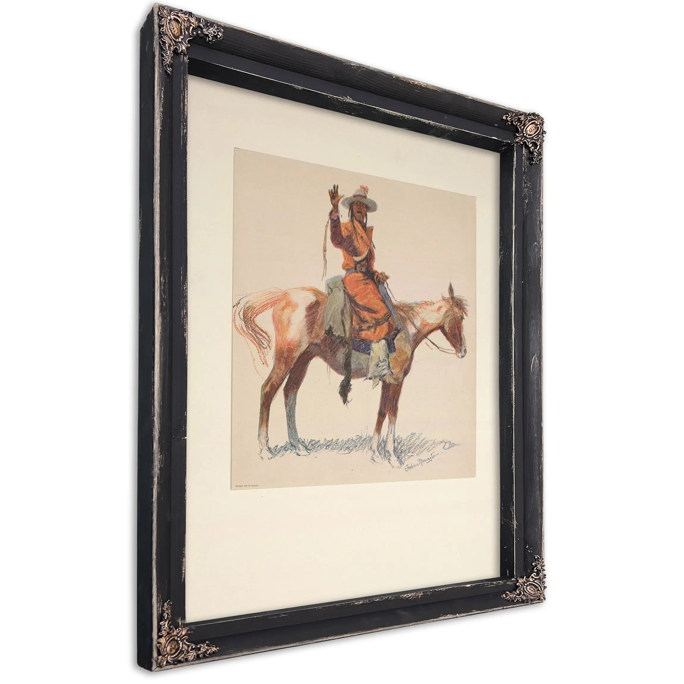 An Apache Scout by Frederic Remington