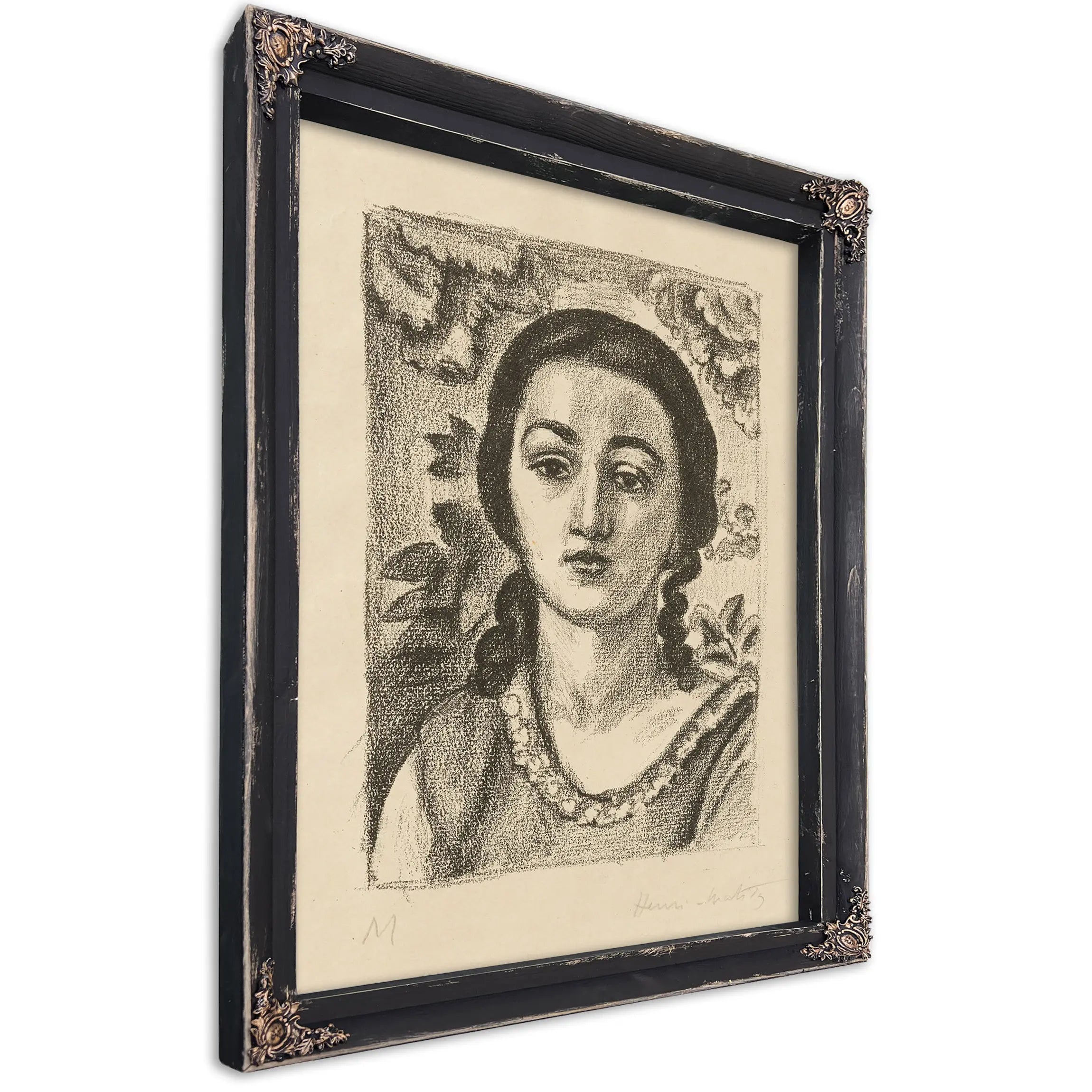 Jeune Femme Au Collier De Perles by Henri Matisse