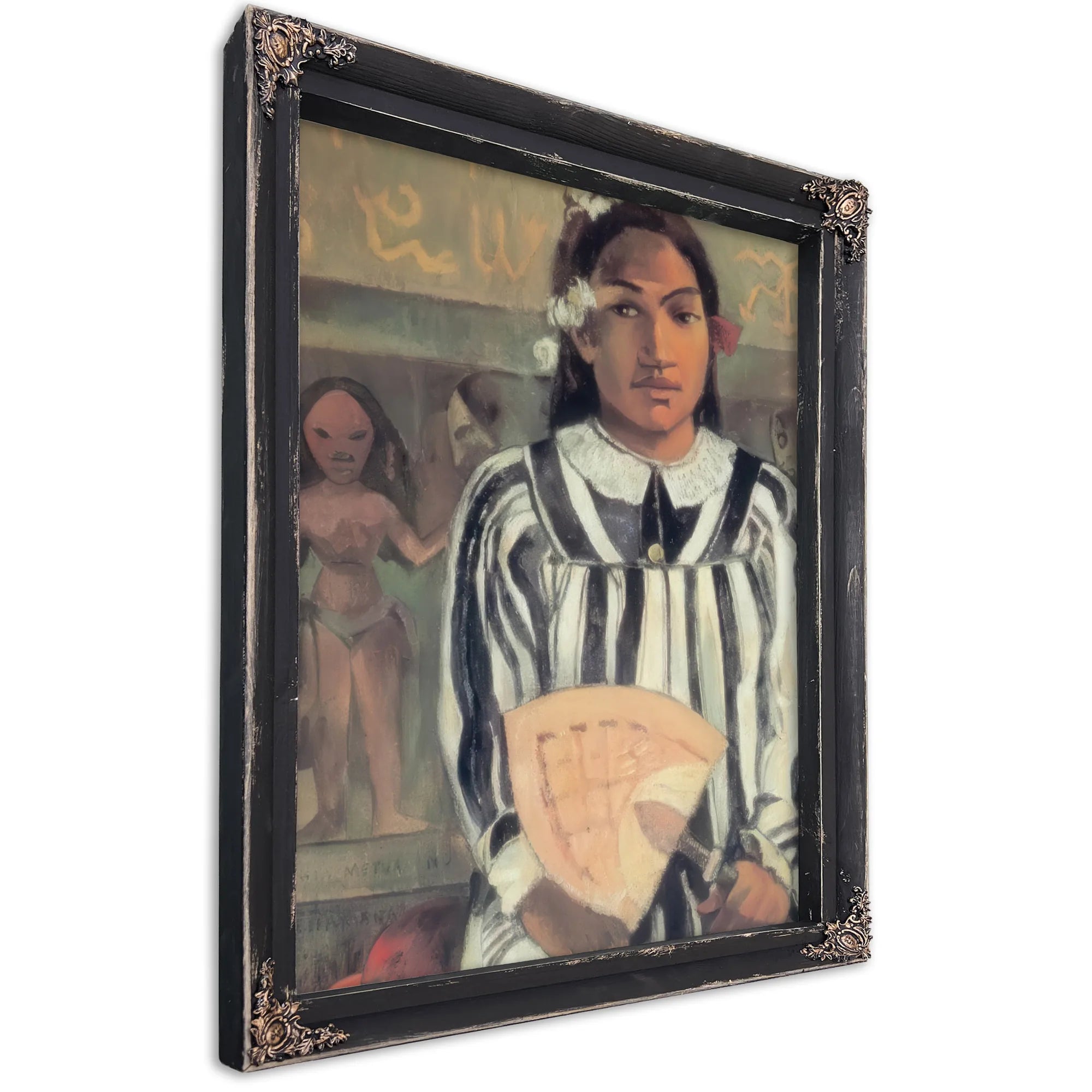 Merabi Metua No Tehama ( Teha Amana Has Many Parents) By Paul Gauguin Fine Art Print