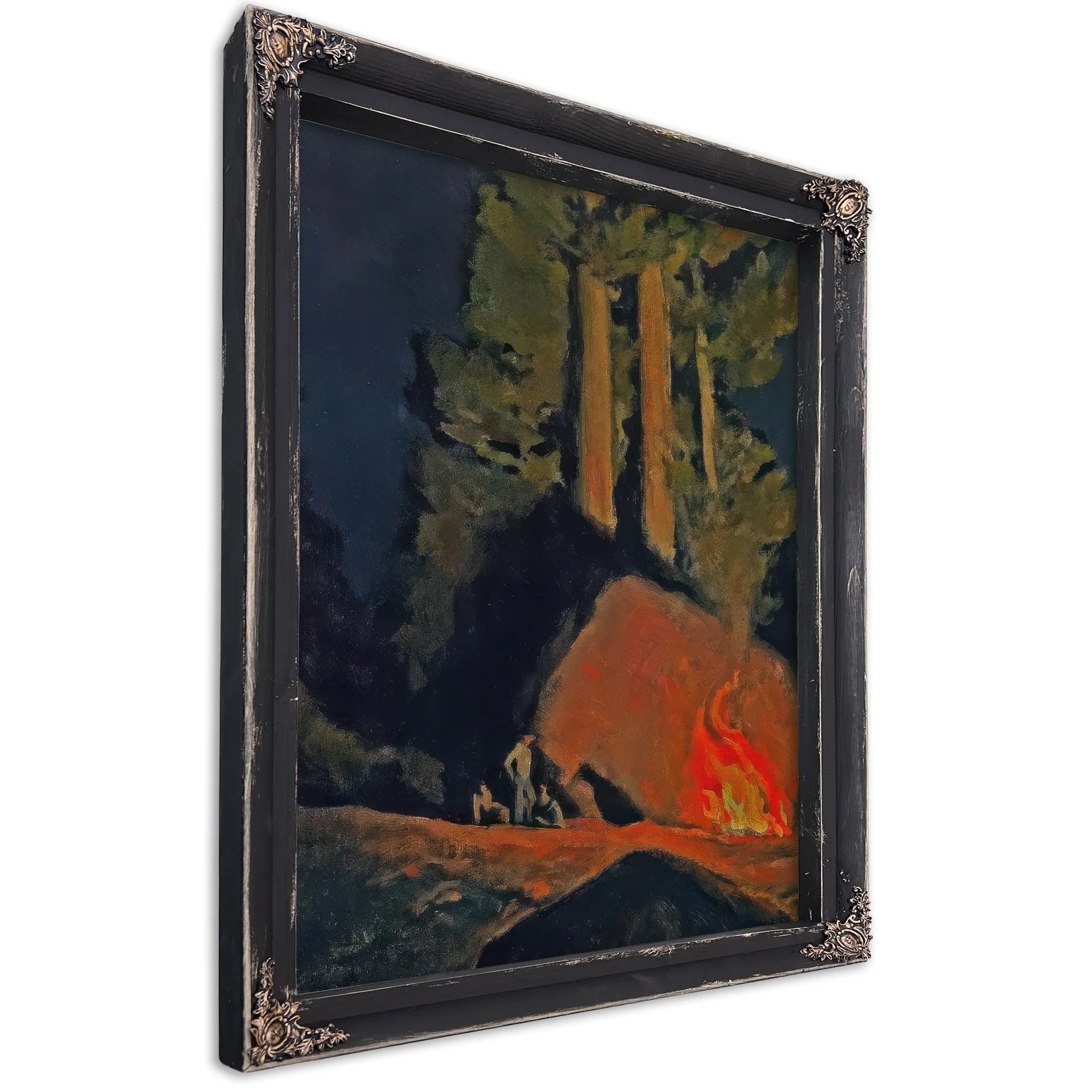 Campfire By Maynard Dixon Fine Art Print