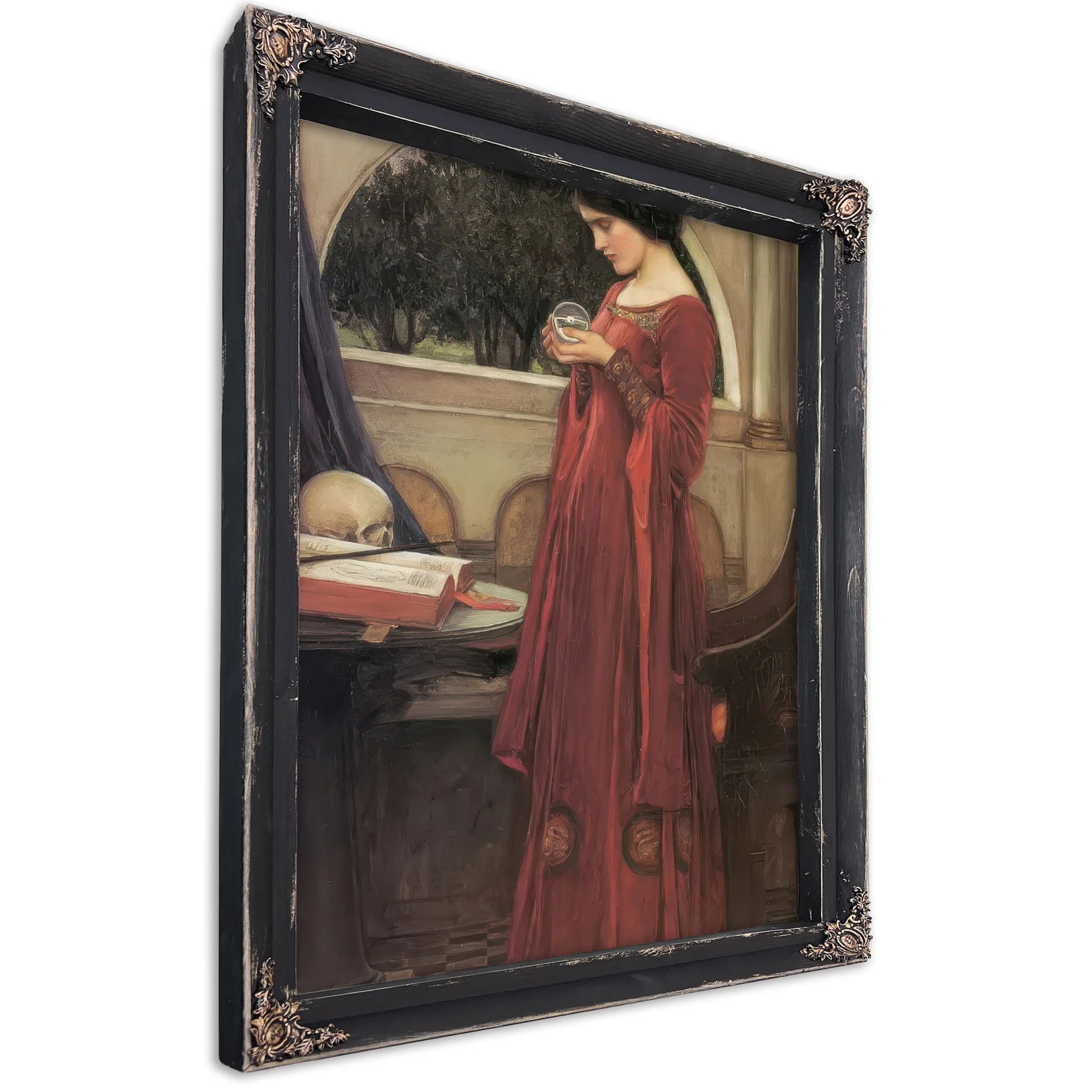 The Crystal Ball By John Waterhouse Fine Art Print