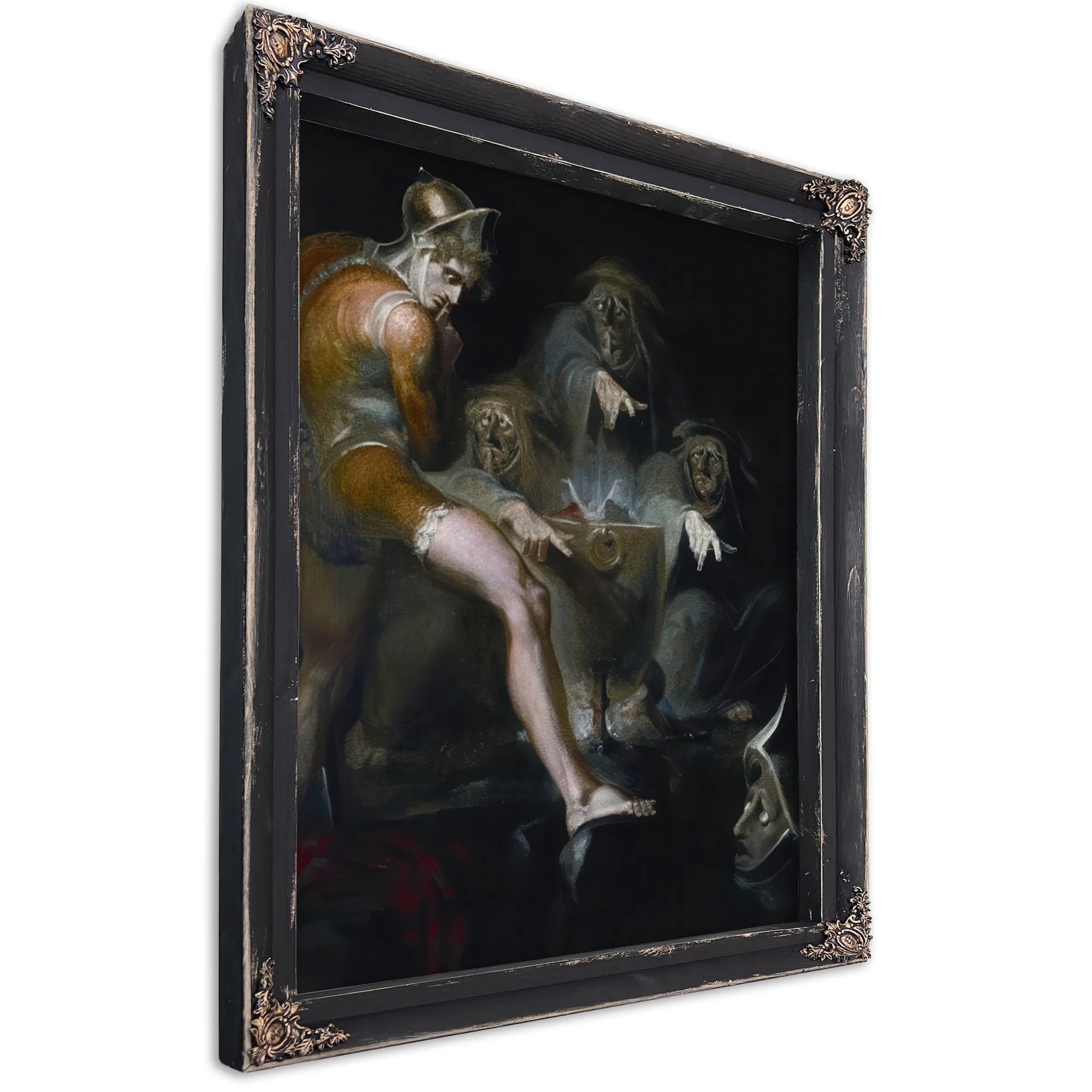 Macbeth Consulting The Vision Of The Armed Head By Henry Fuseli Fine Art Print