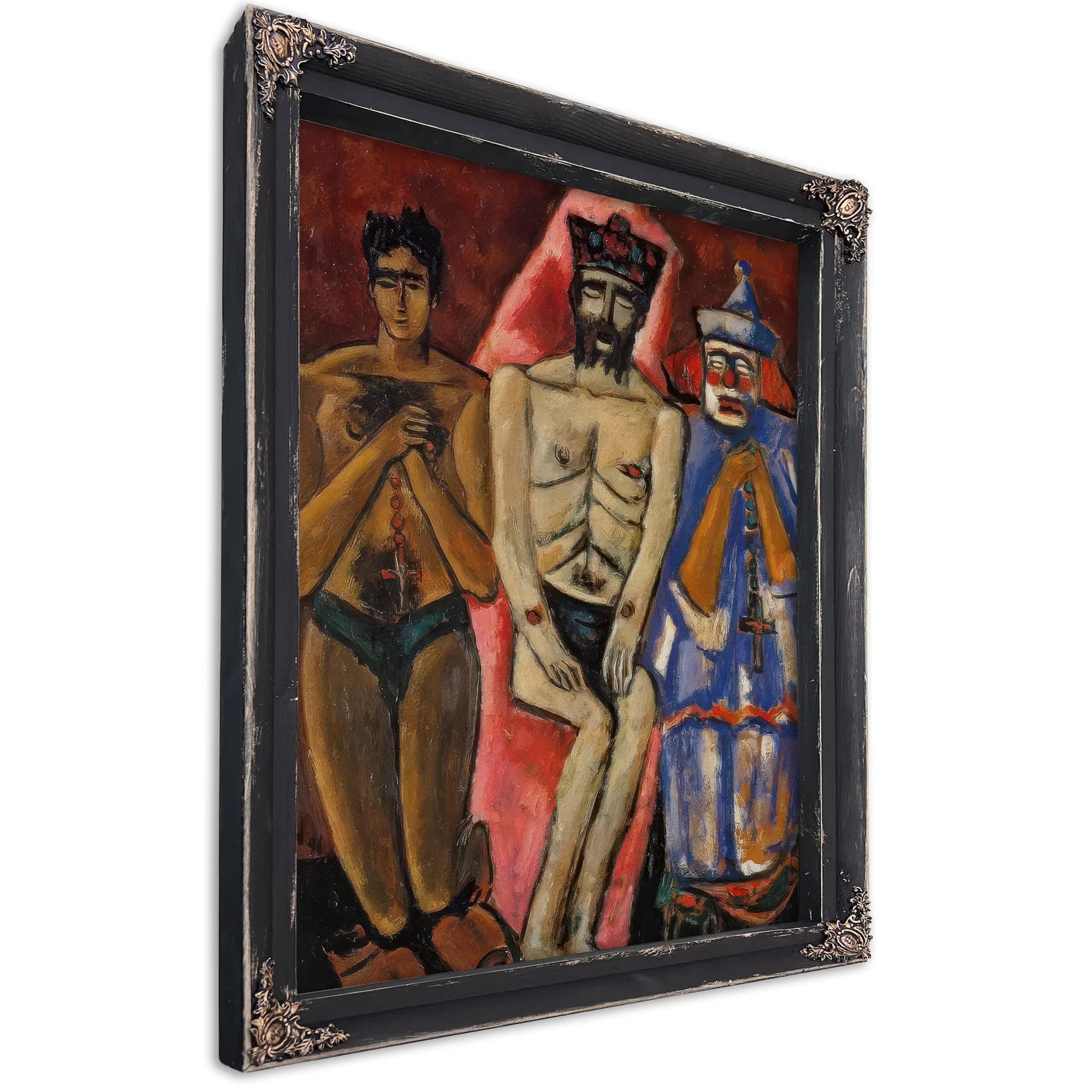 Three Friends By Marsden Hartley Fine Art Print