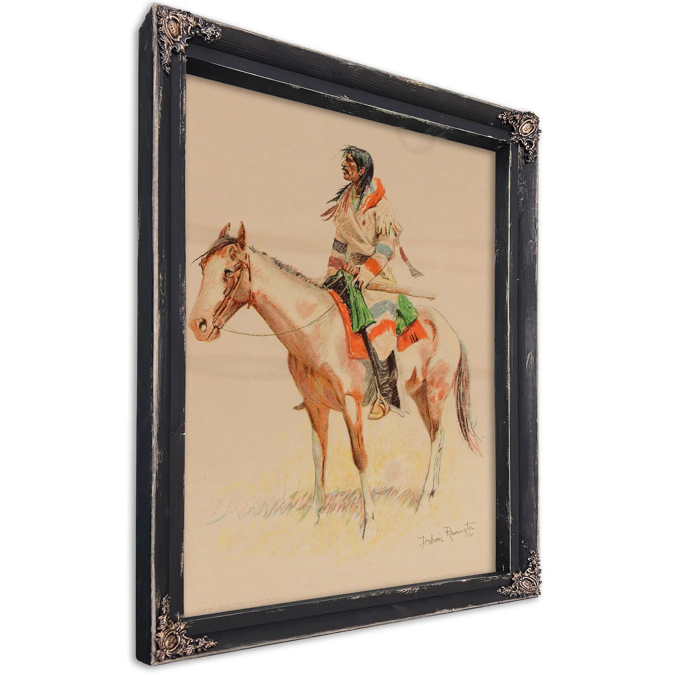 Half Breed by Frederic Remington