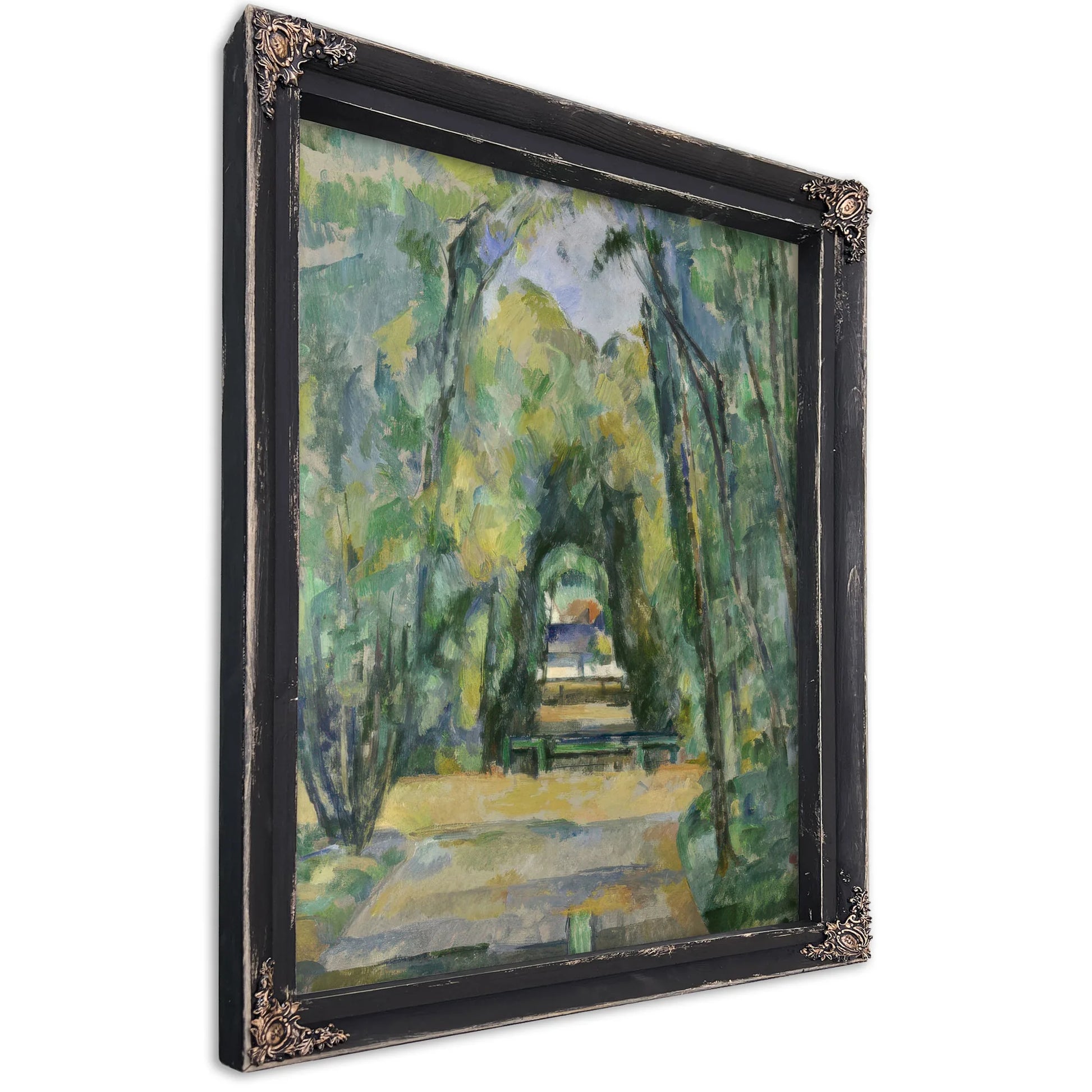 Avenue At Chantilly By Paul Cezanne Fine Art Print