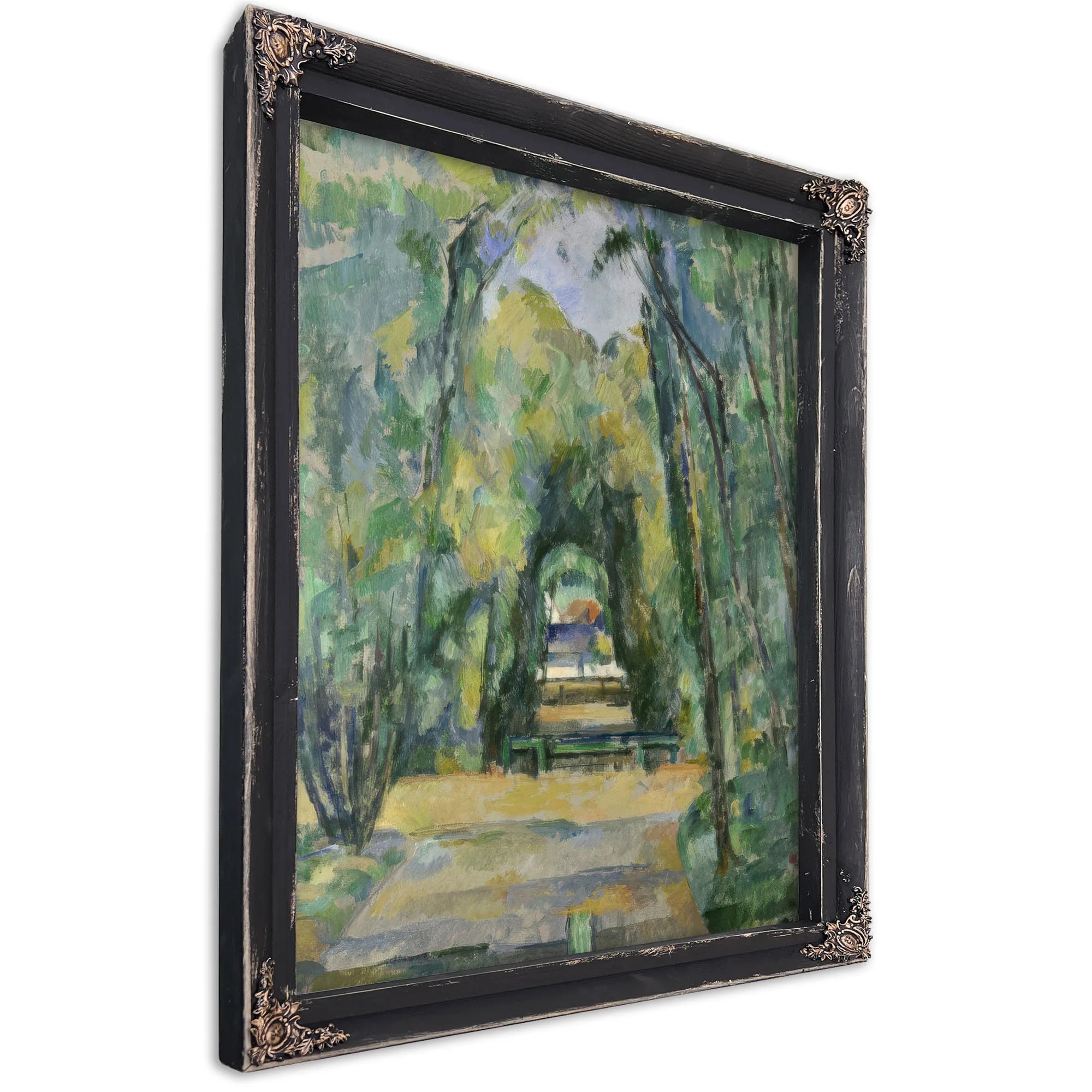 Avenue At Chantilly By Paul Cezanne Fine Art Print