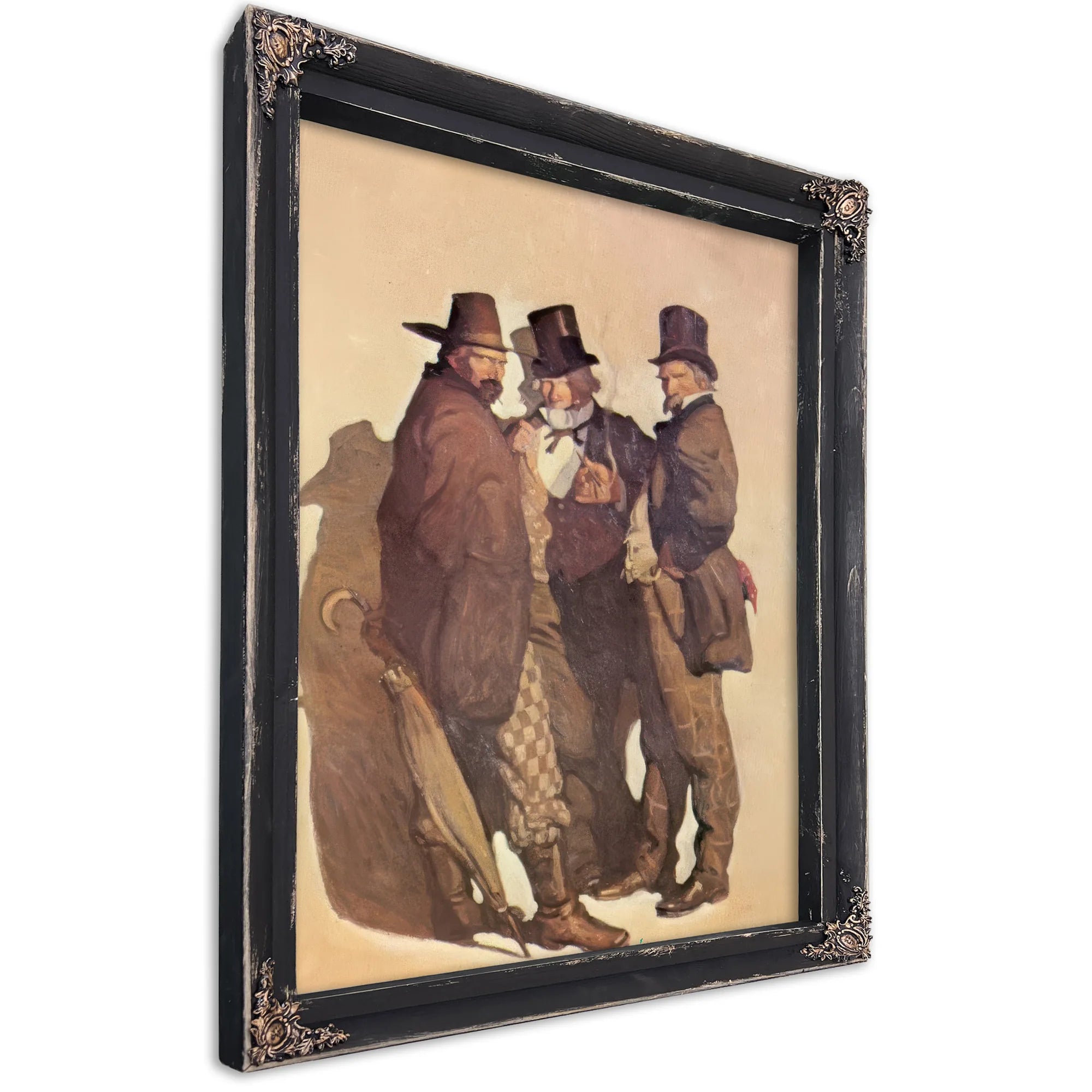 The Carpetbaggers By NC Wyeth Fine Art Print