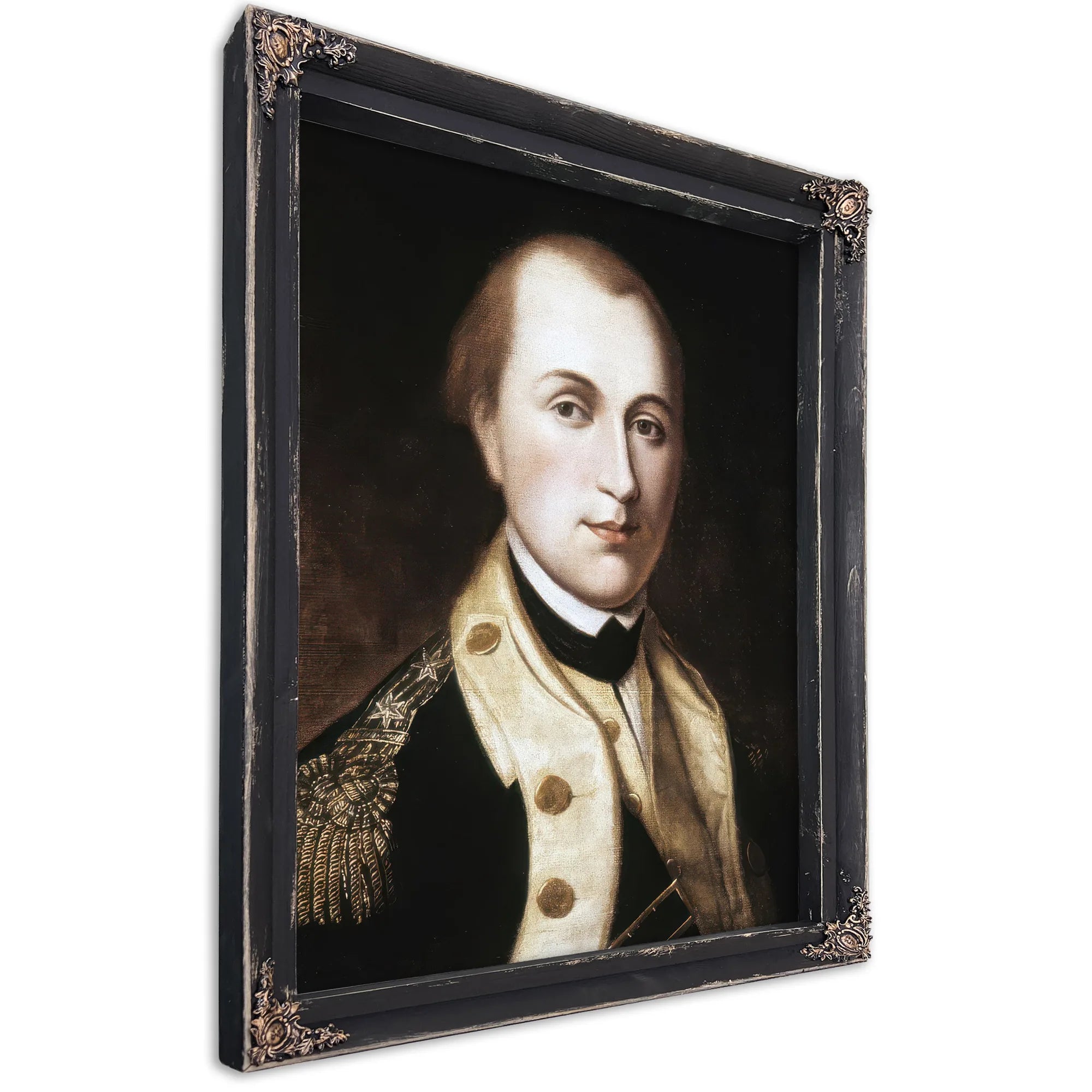 Portrait Of Marquis De Lafayette By Charles Willson Peale Fine Art Print