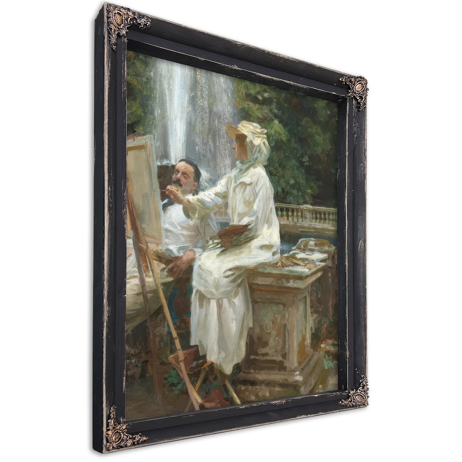 The Fountain, Villa Torlonia, Frascati, Italy By John Singer Sargent Fine Art Print