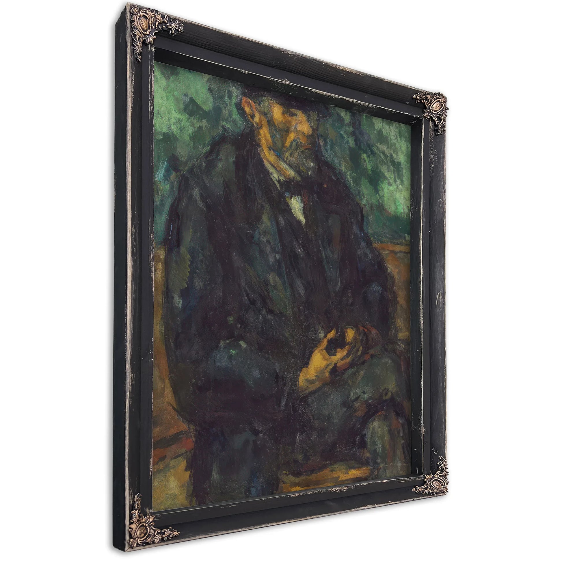 The Gardener Vallier By Paul Cezanne Fine Art Print