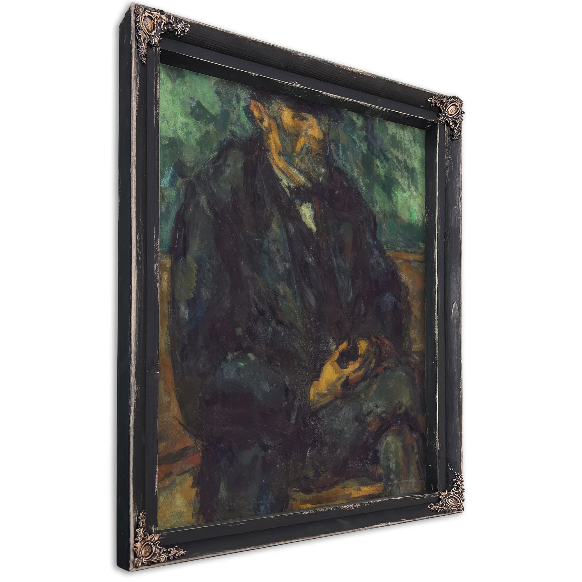 The Gardener Vallier By Paul Cezanne Fine Art Print