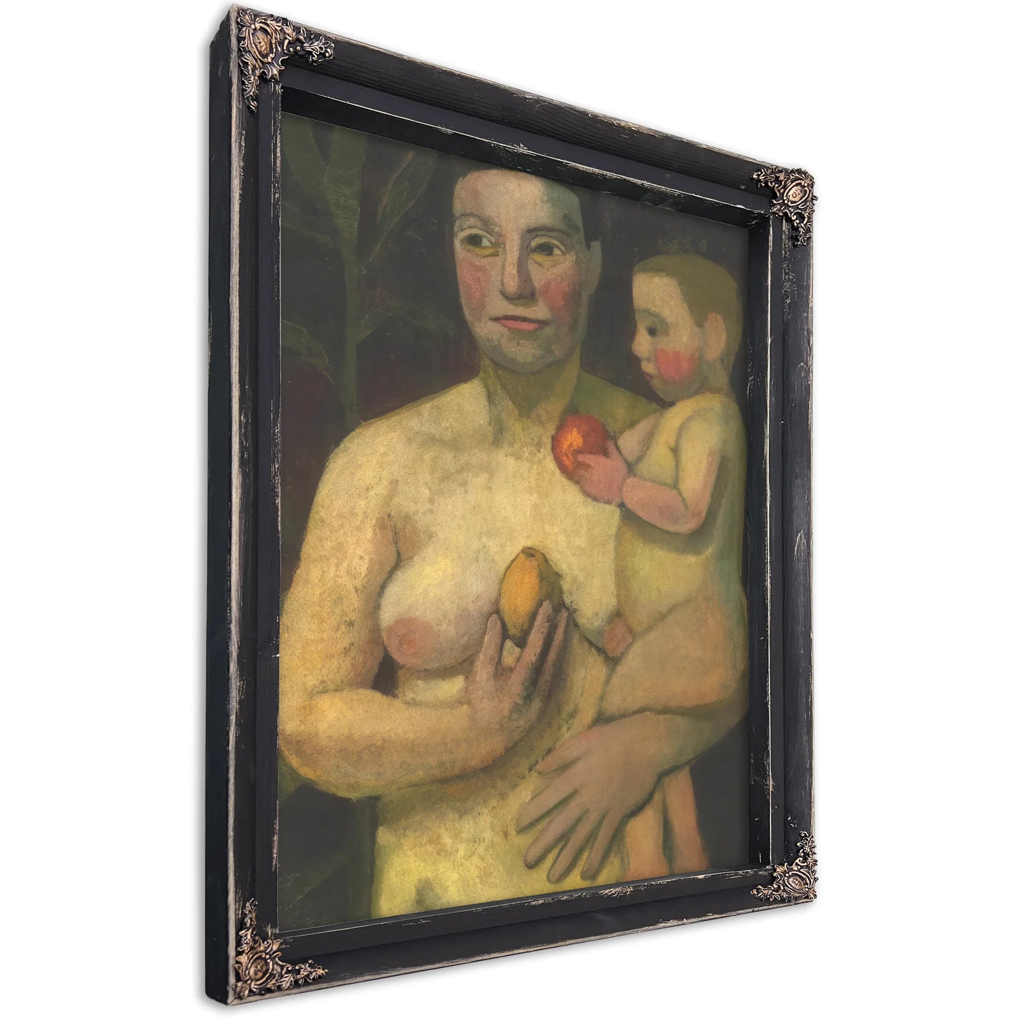 Mother And Child By Paula Modersohn Becker Fine Art Print
