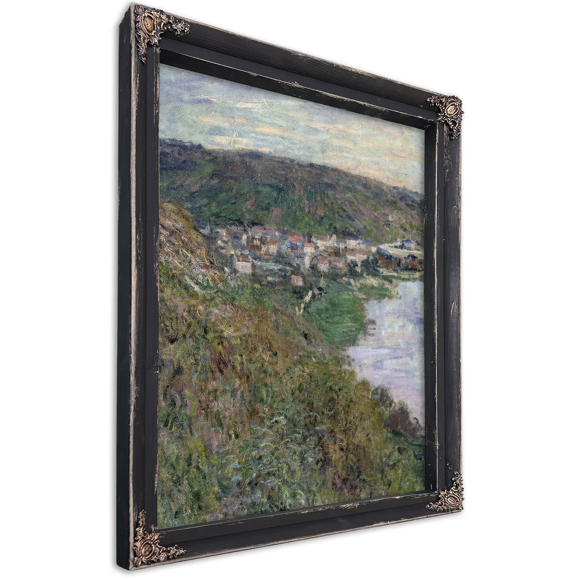 View Of Vetheiul By Claude Monet Fine Art Print