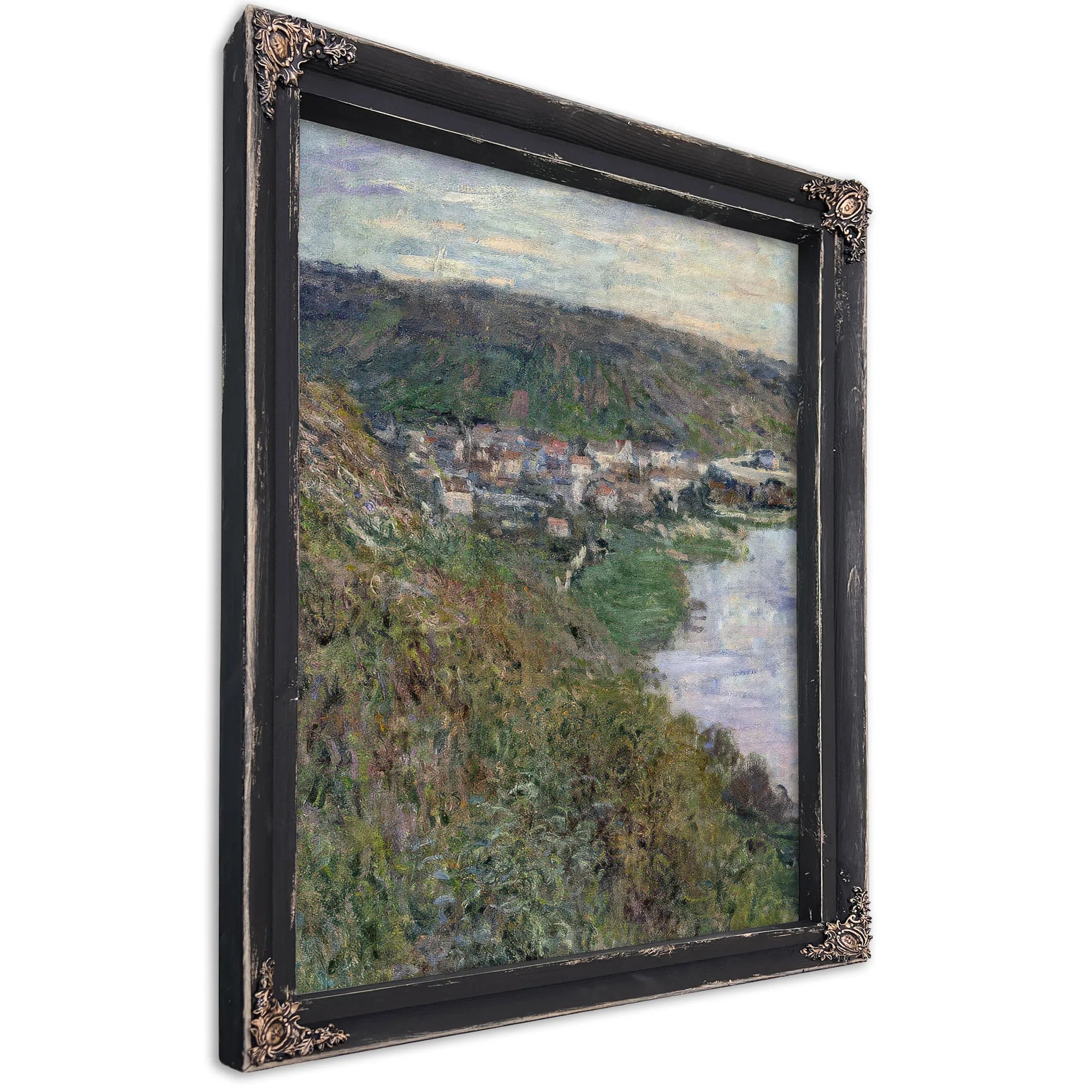 View Of Vetheiul By Claude Monet Fine Art Print