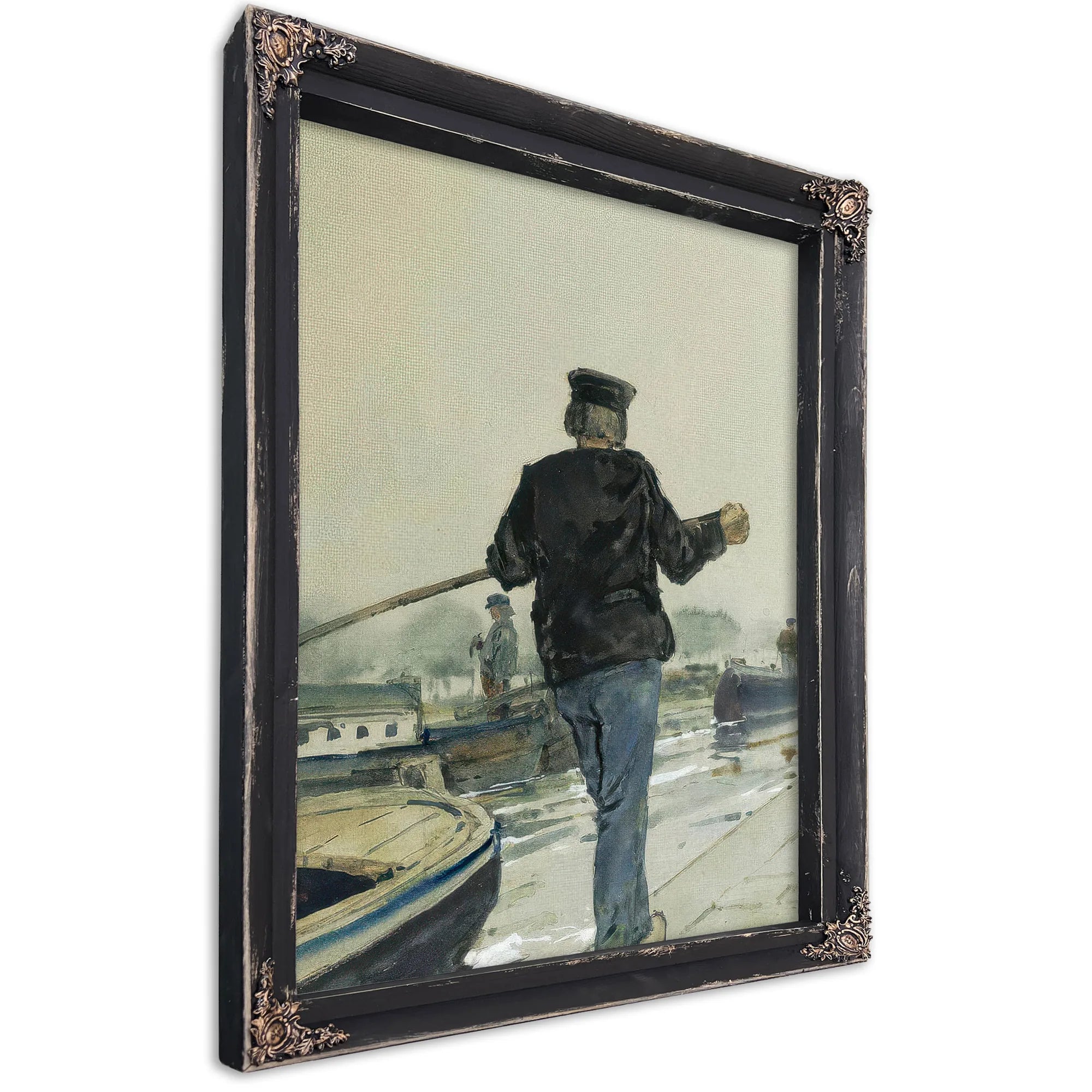 Riverside, Holland By Childe Hassam Fine Art Print
