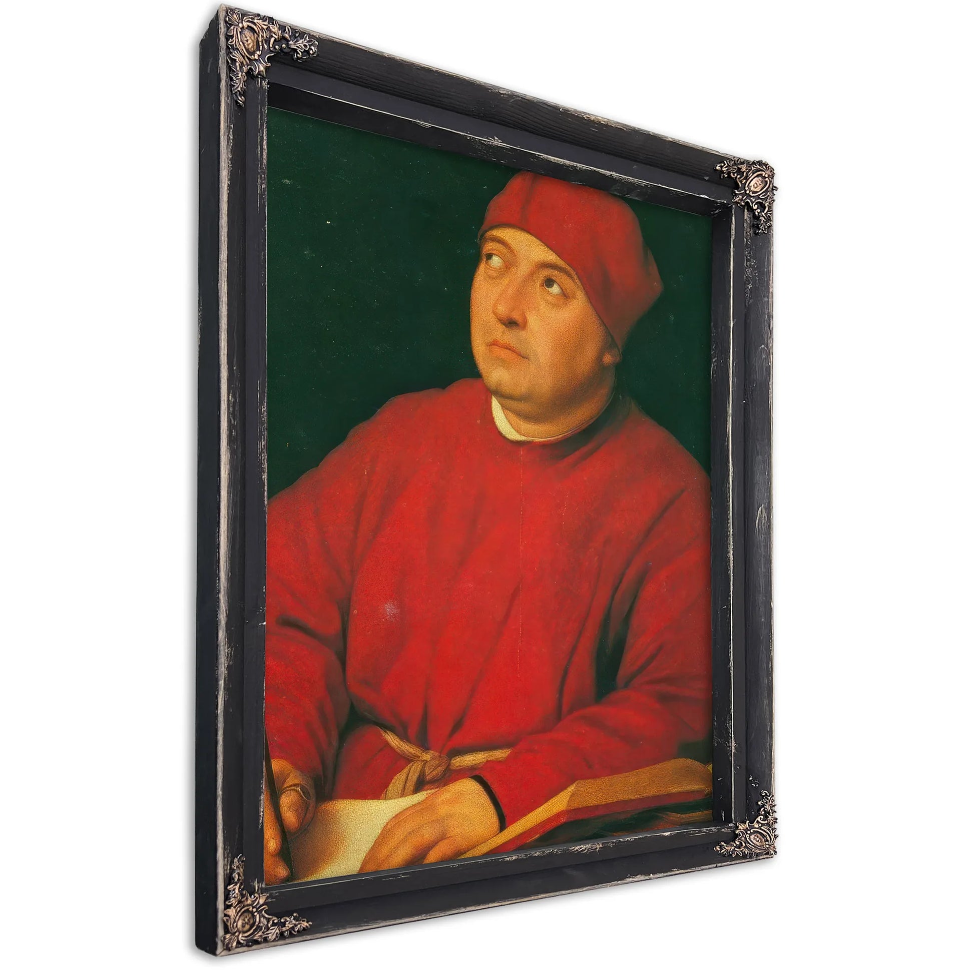 Portrait Of Tommaso Inghirami By Raphael Fine Art Print