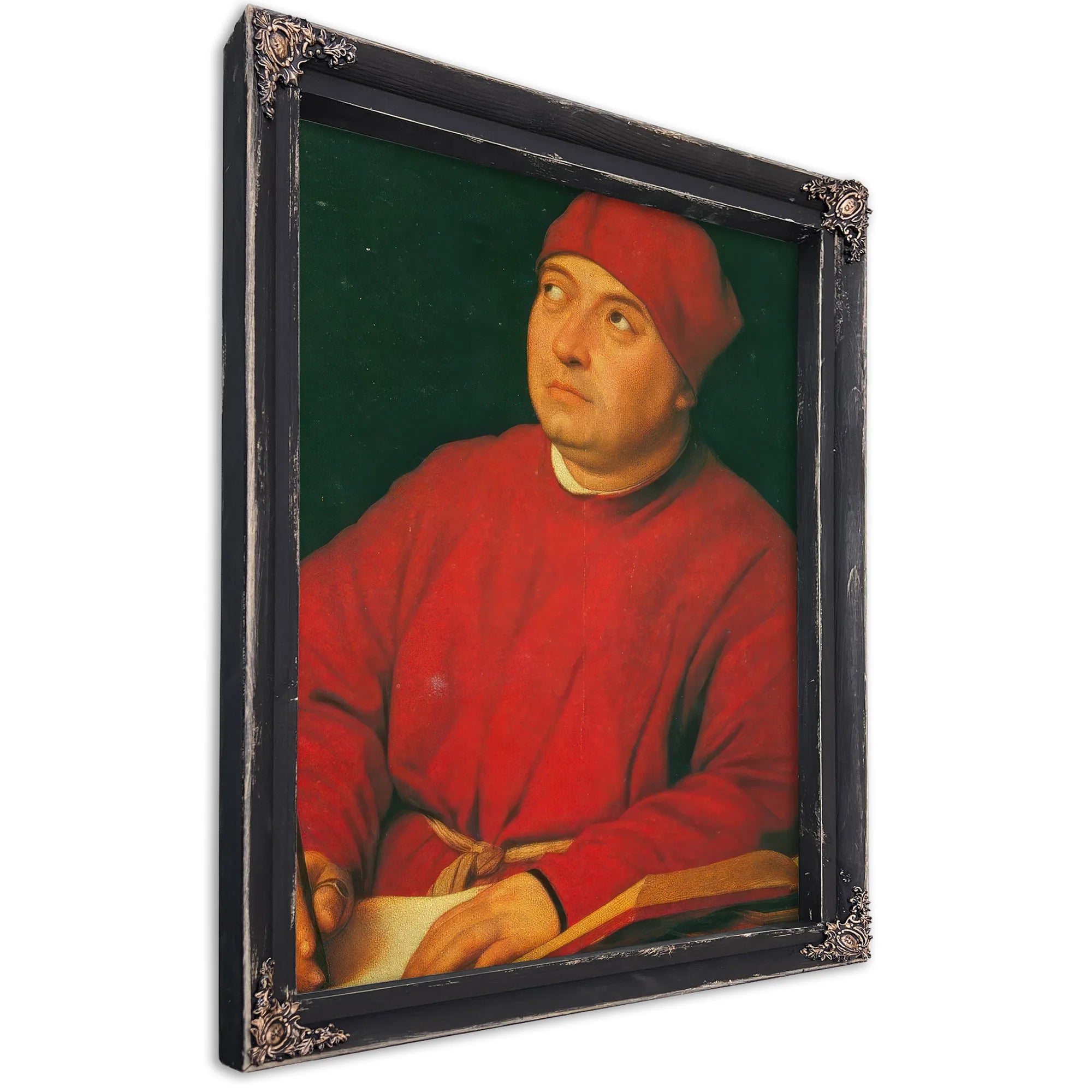 Portrait Of Tommaso Inghirami By Raphael Fine Art Print